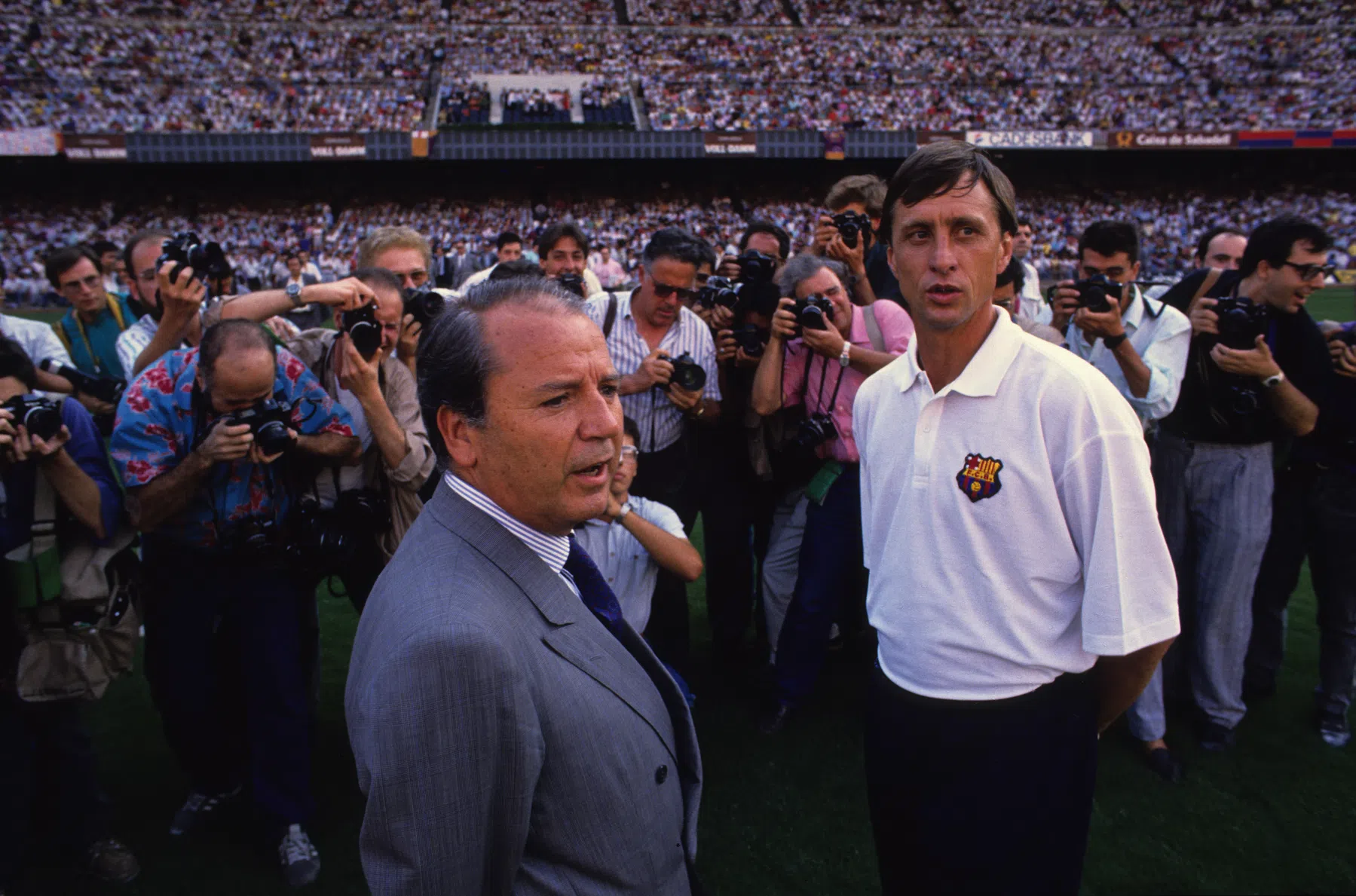 Toen Johan Cruijff twijfelde over zijn toekomst bij Barcelona