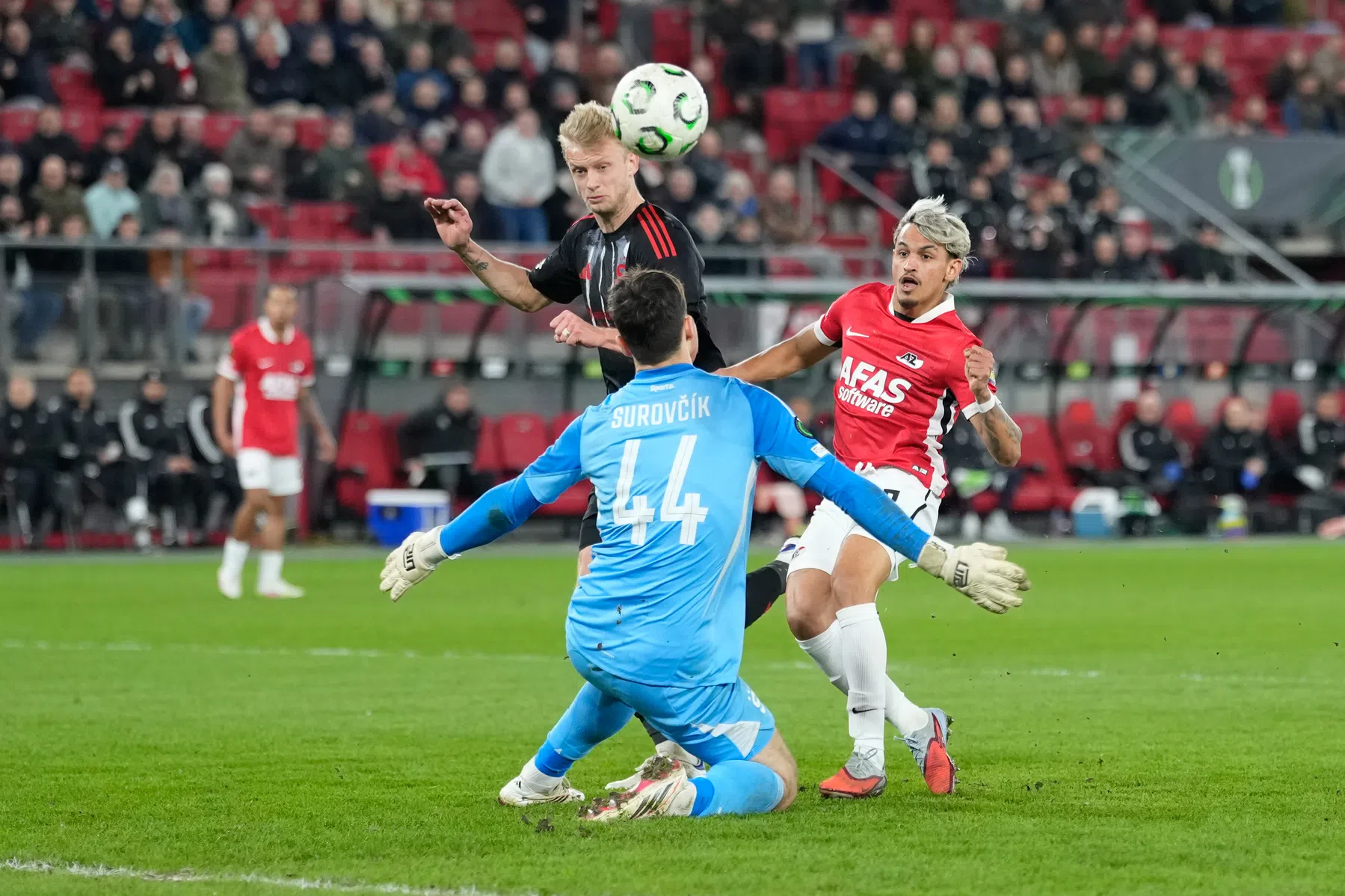 Sparta Praag-keeper geroemd: 'AZ trok zich de haren uit het hoofd'