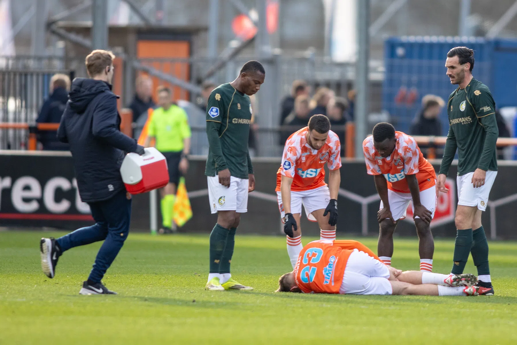 Seizoen Kwakman lijkt ten einde na akelige blessure tegen Fortuna
