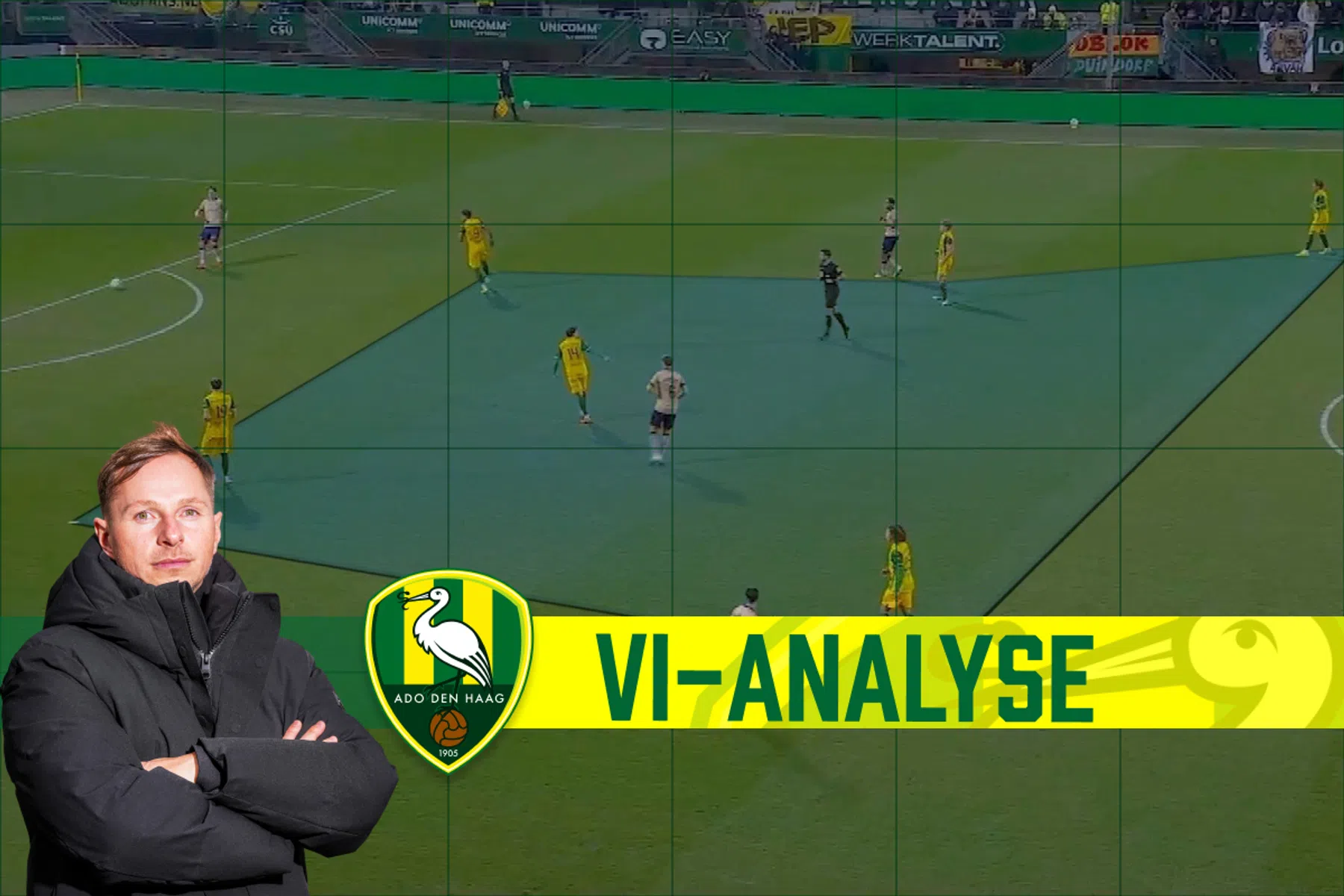 Analyse: bekijk de meest agressieve druk van Europa, bij ADO Den Haag