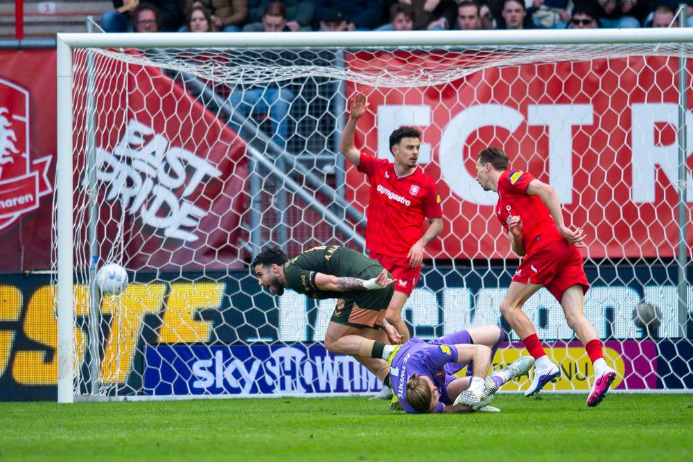 Twente terug op aarde: 'In de warming-up merkte ik het al'