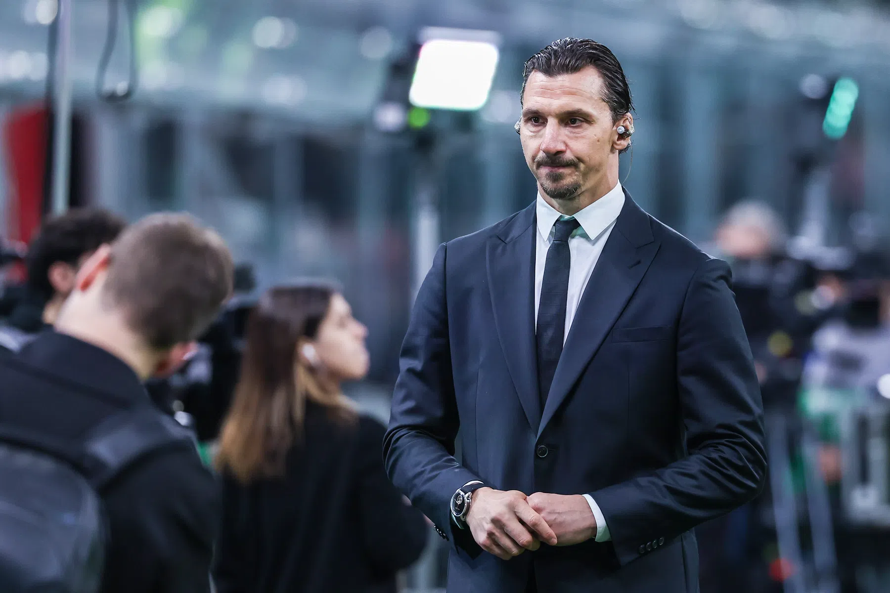 Ibrahimovic tijdens WK als analyticus te zien op Amerikaanse tv