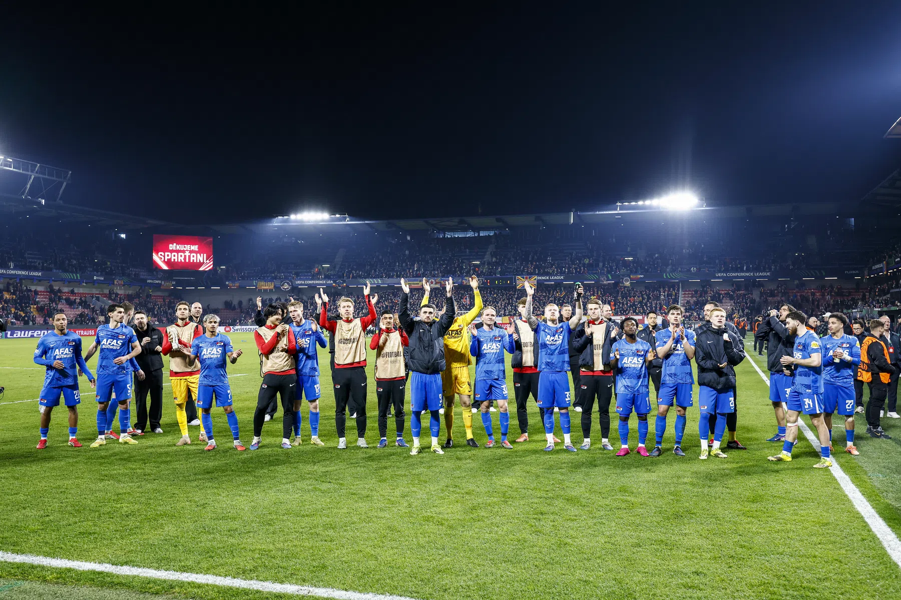 Tsjechische media lovend over AZ: 'Terwijl ze zesde staan in Nederland'