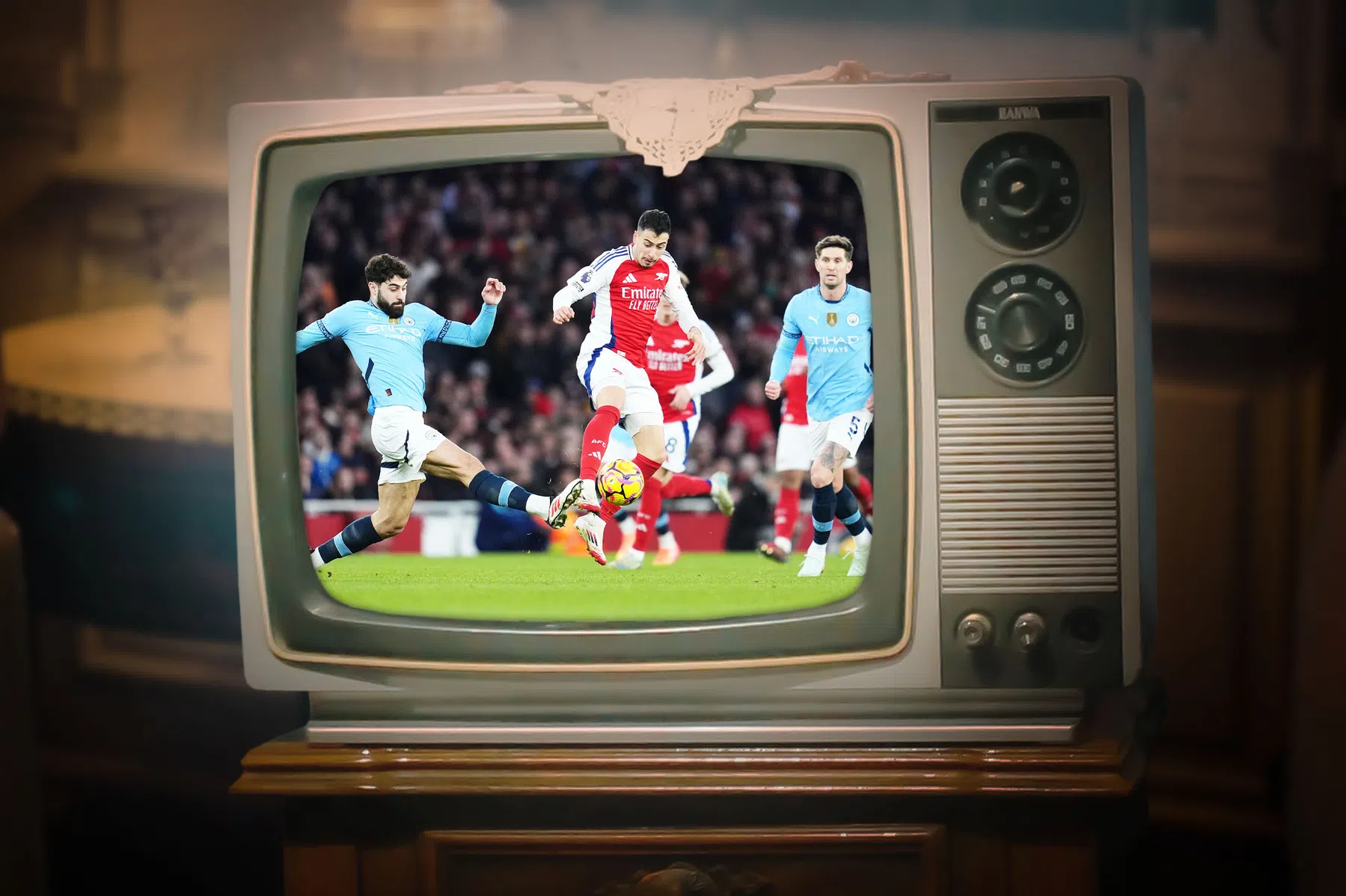 Kijk op deze zender naar de League Cup-finale tussen Arsenal en Man City