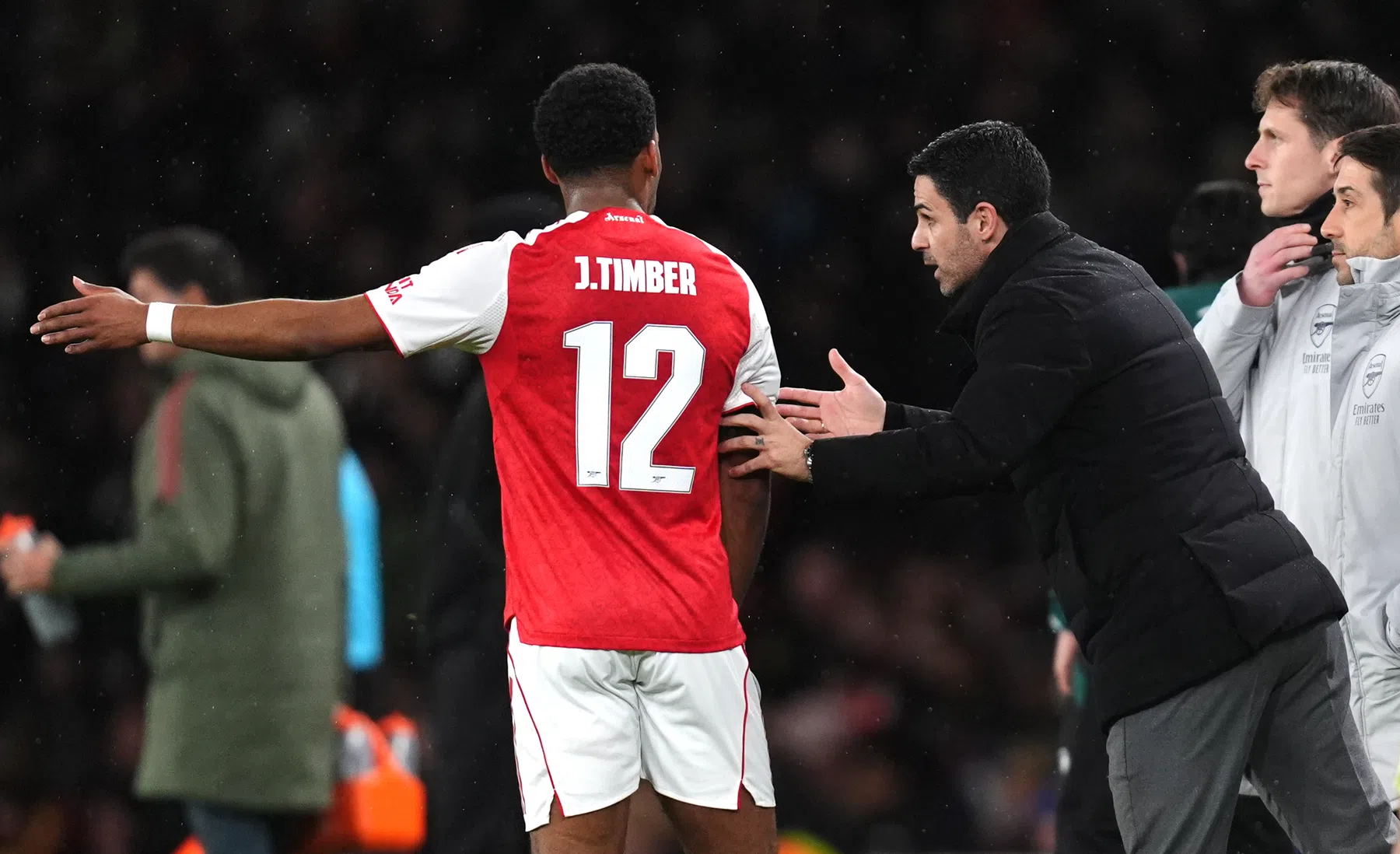 Arteta hoopt Timber erbij te hebben op Wembley tijdens League Cup-finale
