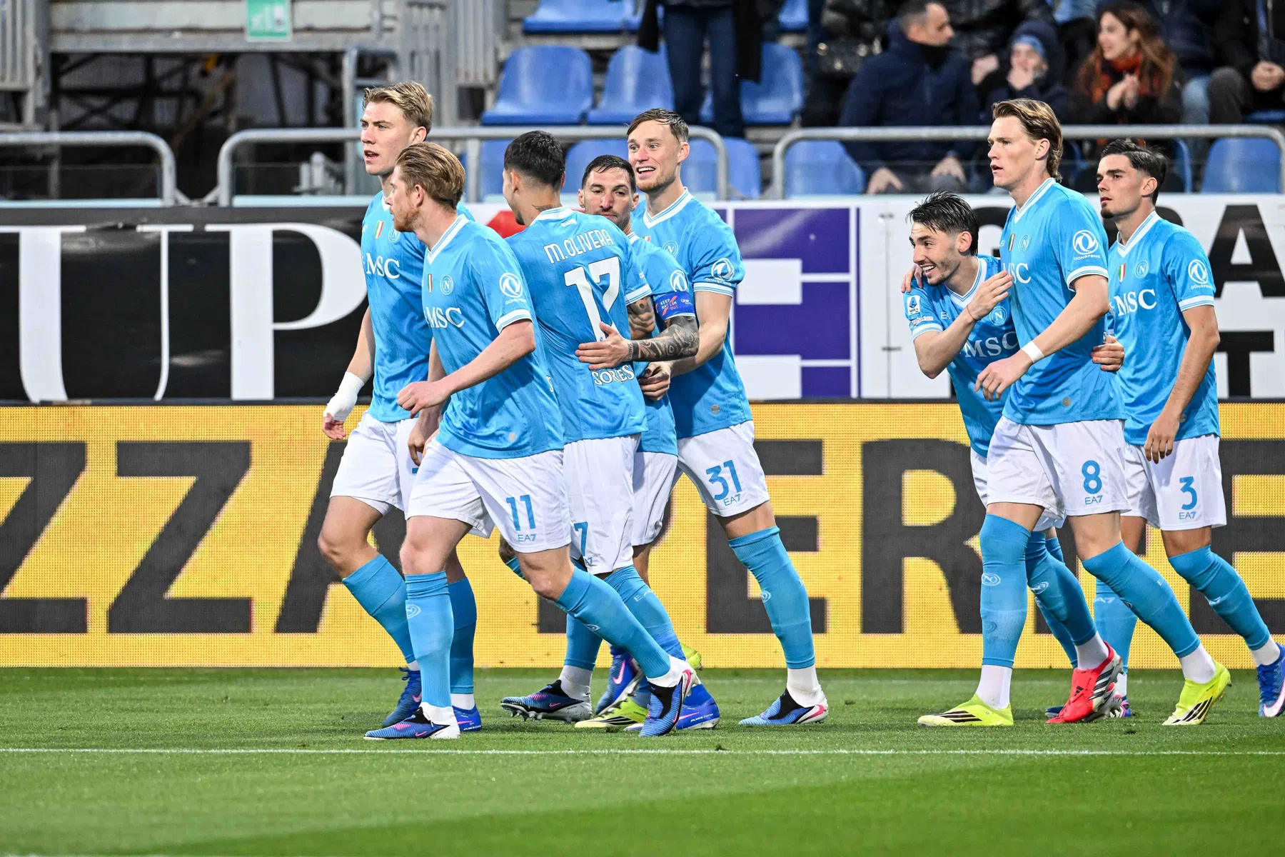 McTominay maakt het verschil voor Napoli bij basisrentree De Bruyne