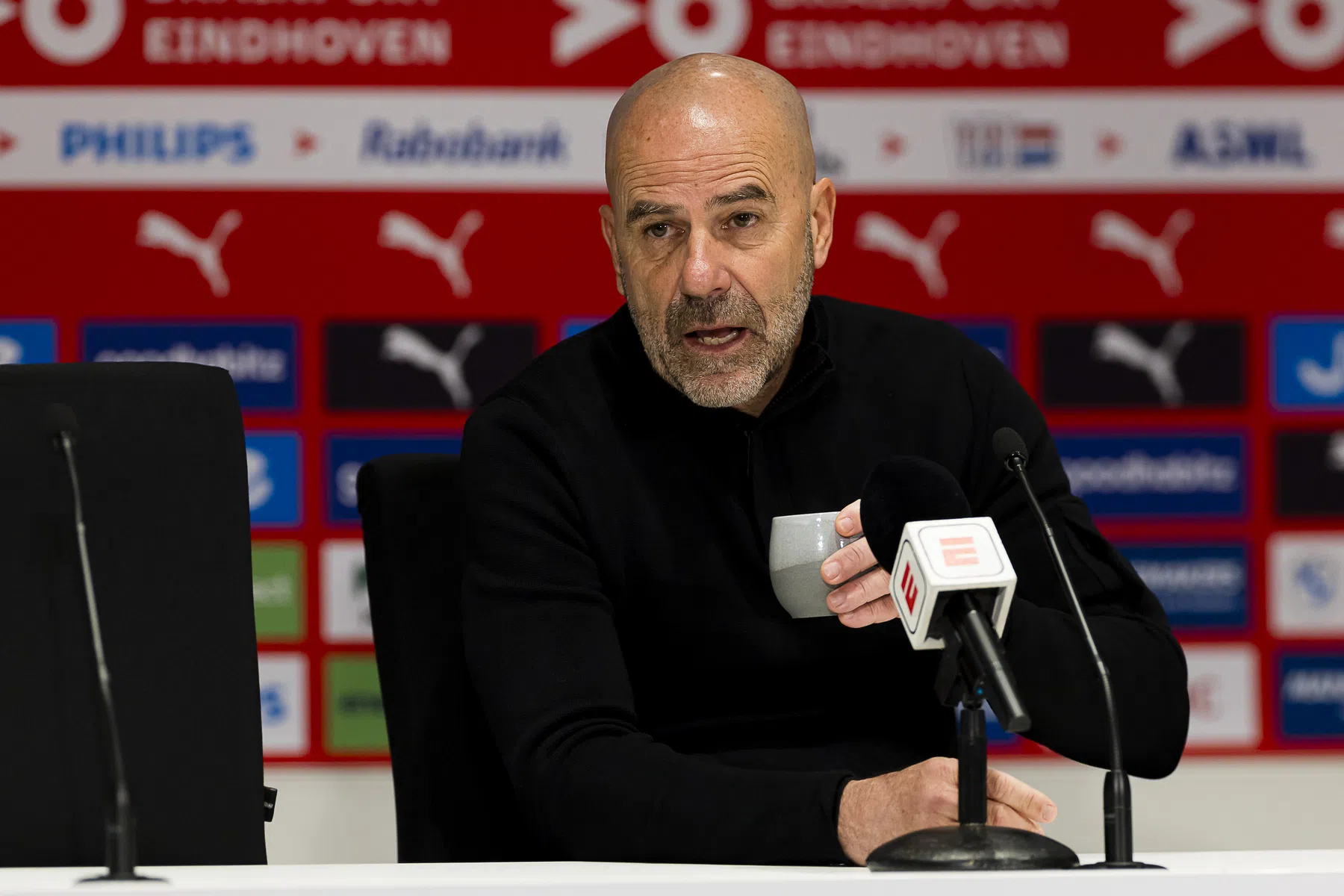 Bosz hoopt op Ajax-coup in De Kuip: 'Ik moet oppassen wat ik zeg'