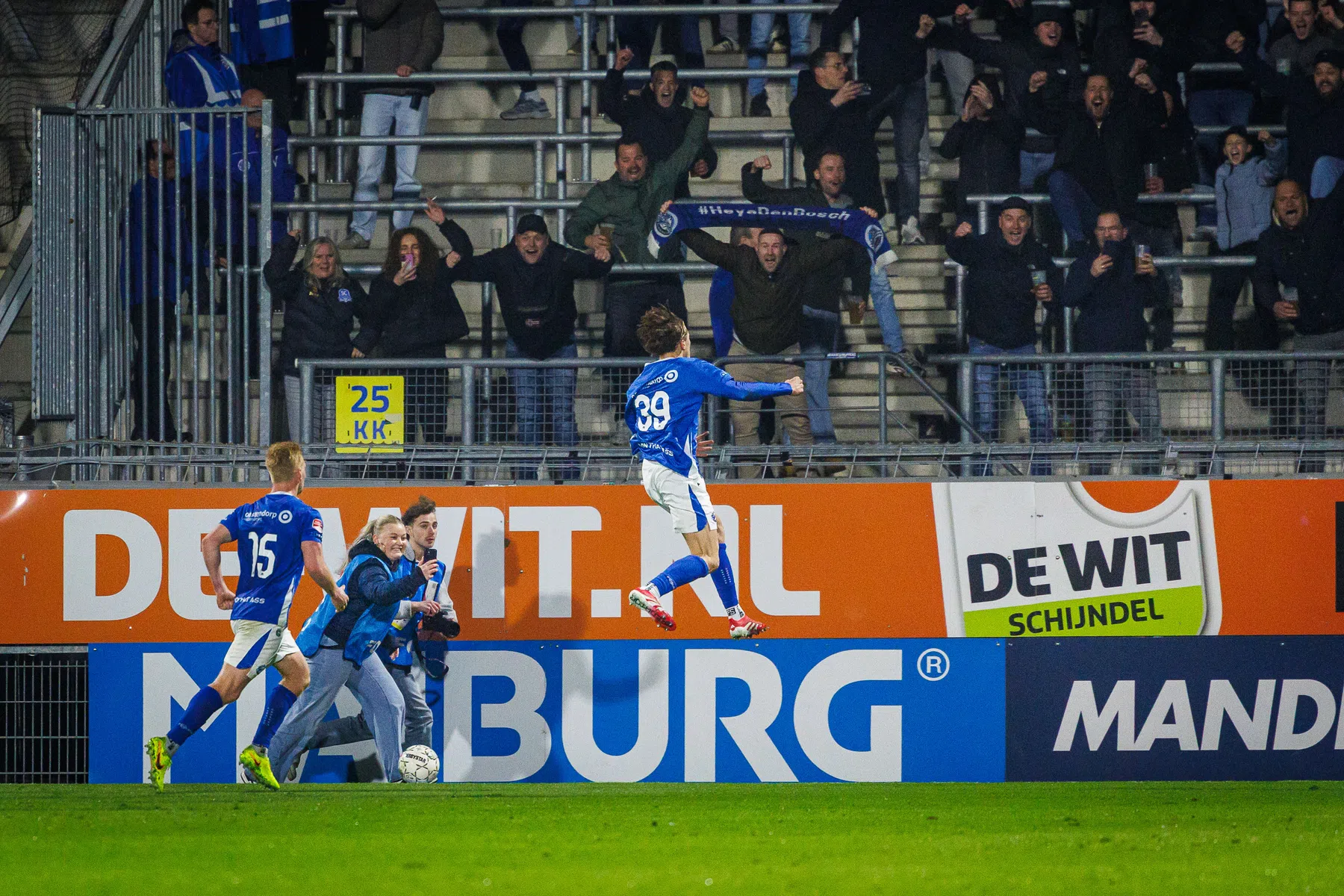 Den Bosch winnaar van Brabantse derby bij basisdebuut Boëtius 
