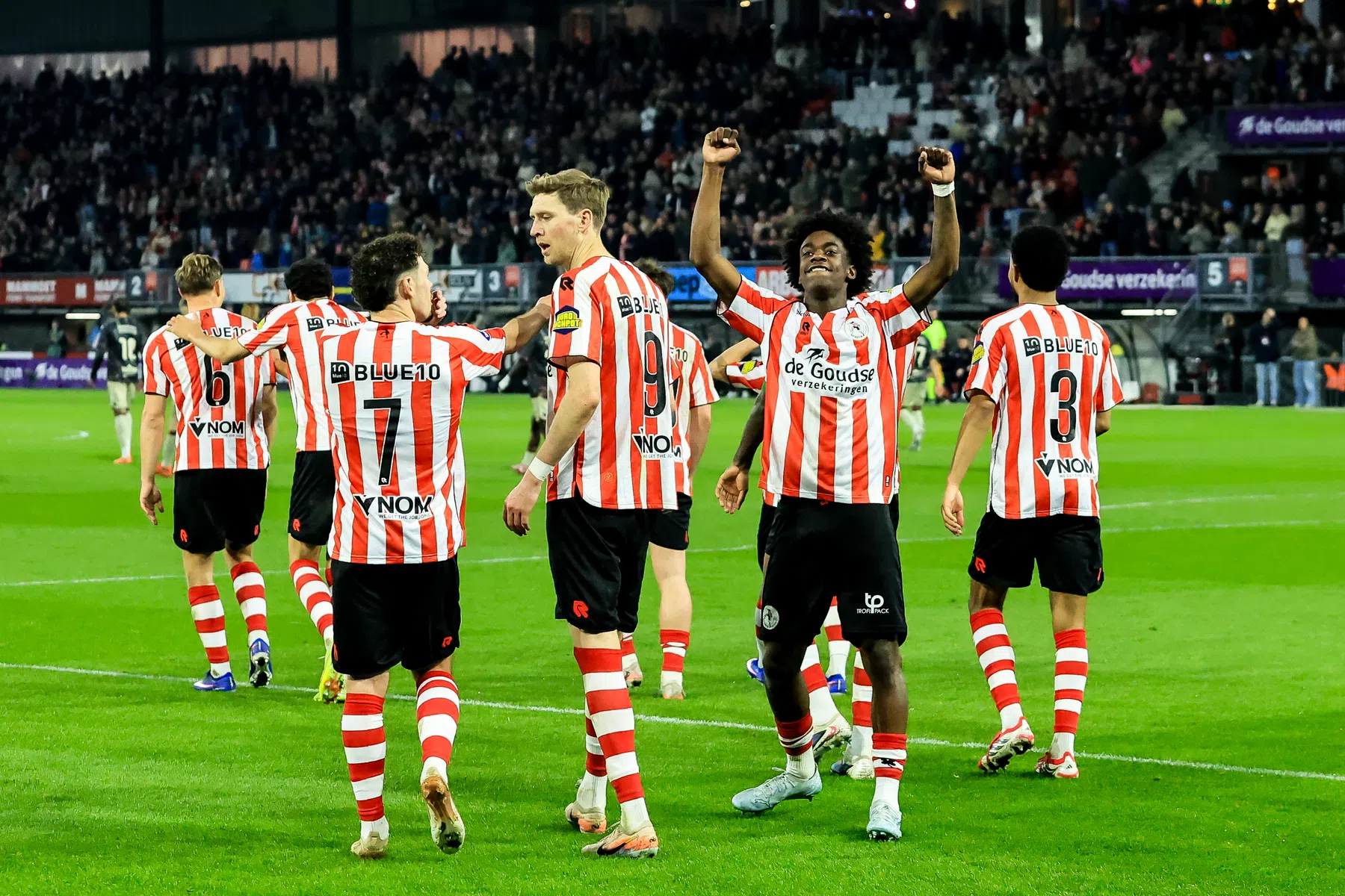 Sparta kent geen problemen met Volendam en weet weer wat winnen is 
