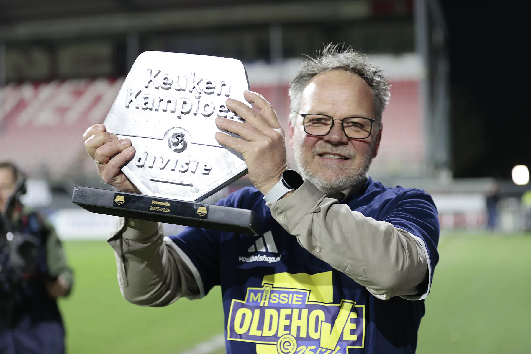 De Jong in andere rol met Cambuur mee de Eredivisie in
