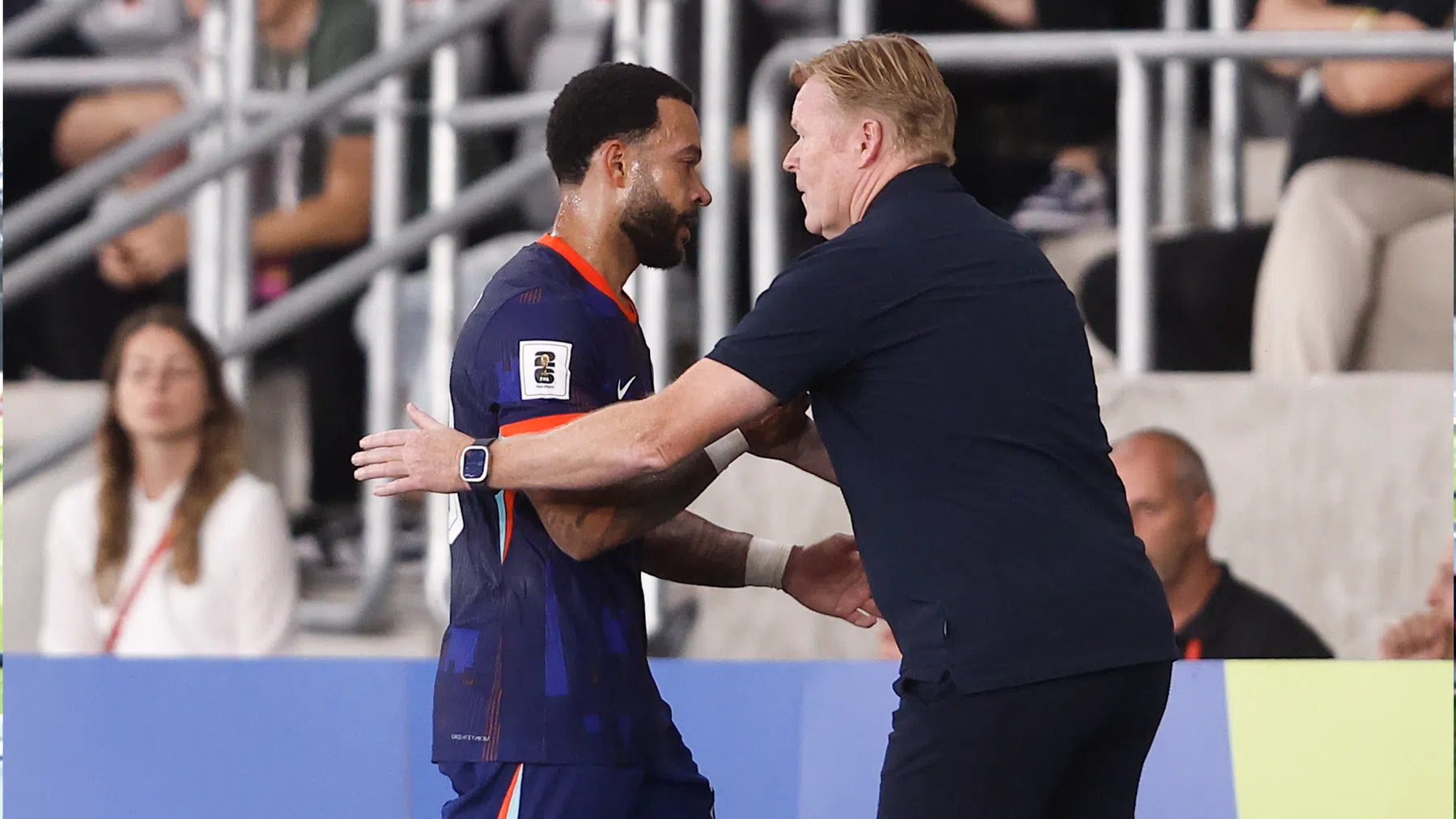 Waarom Koeman nu wel een voorwaarde stelt aan de speeltijd van Memphis