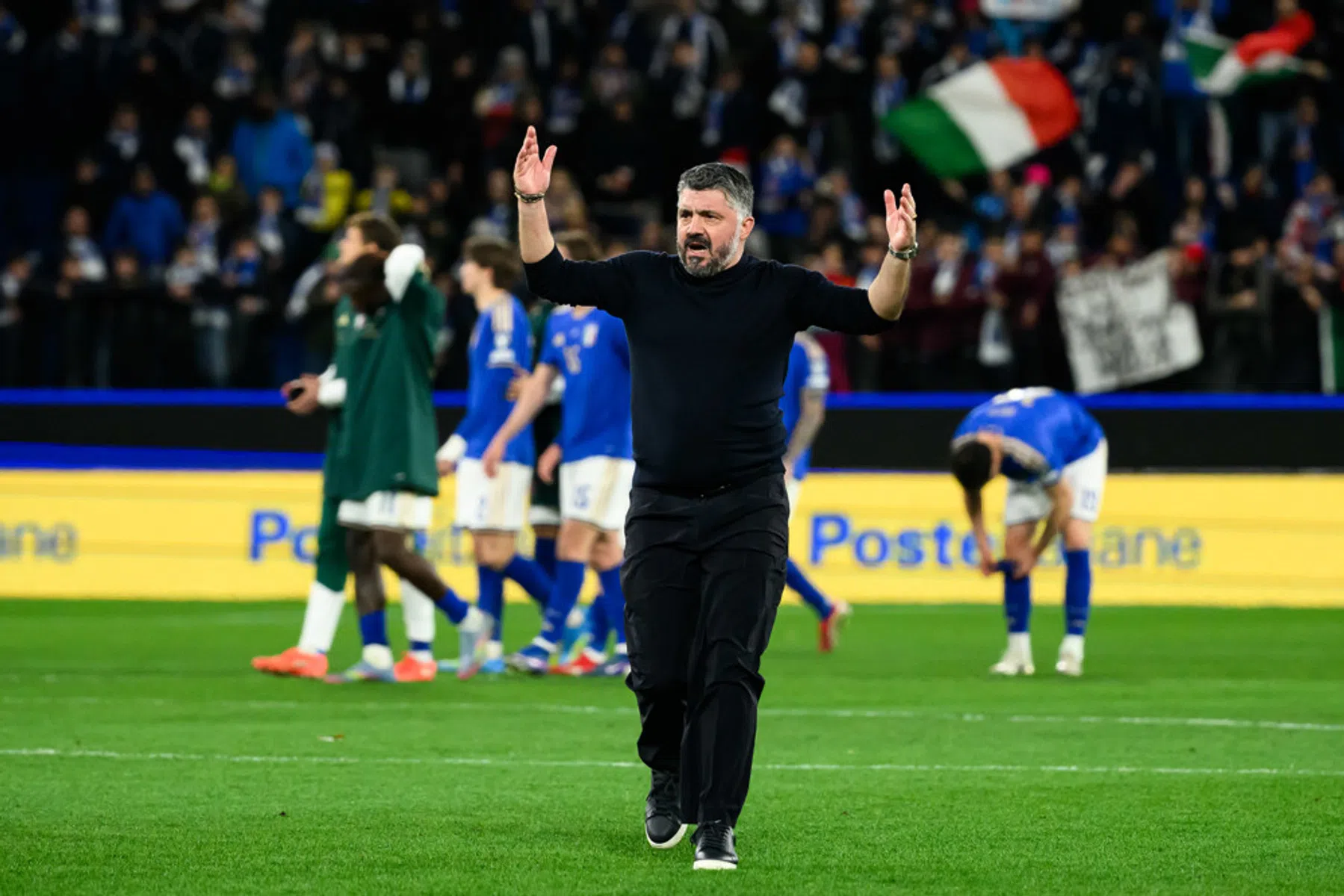 Gattuso ziet Italië worstelen met druk: 'In San Siro waren we uitgefloten'