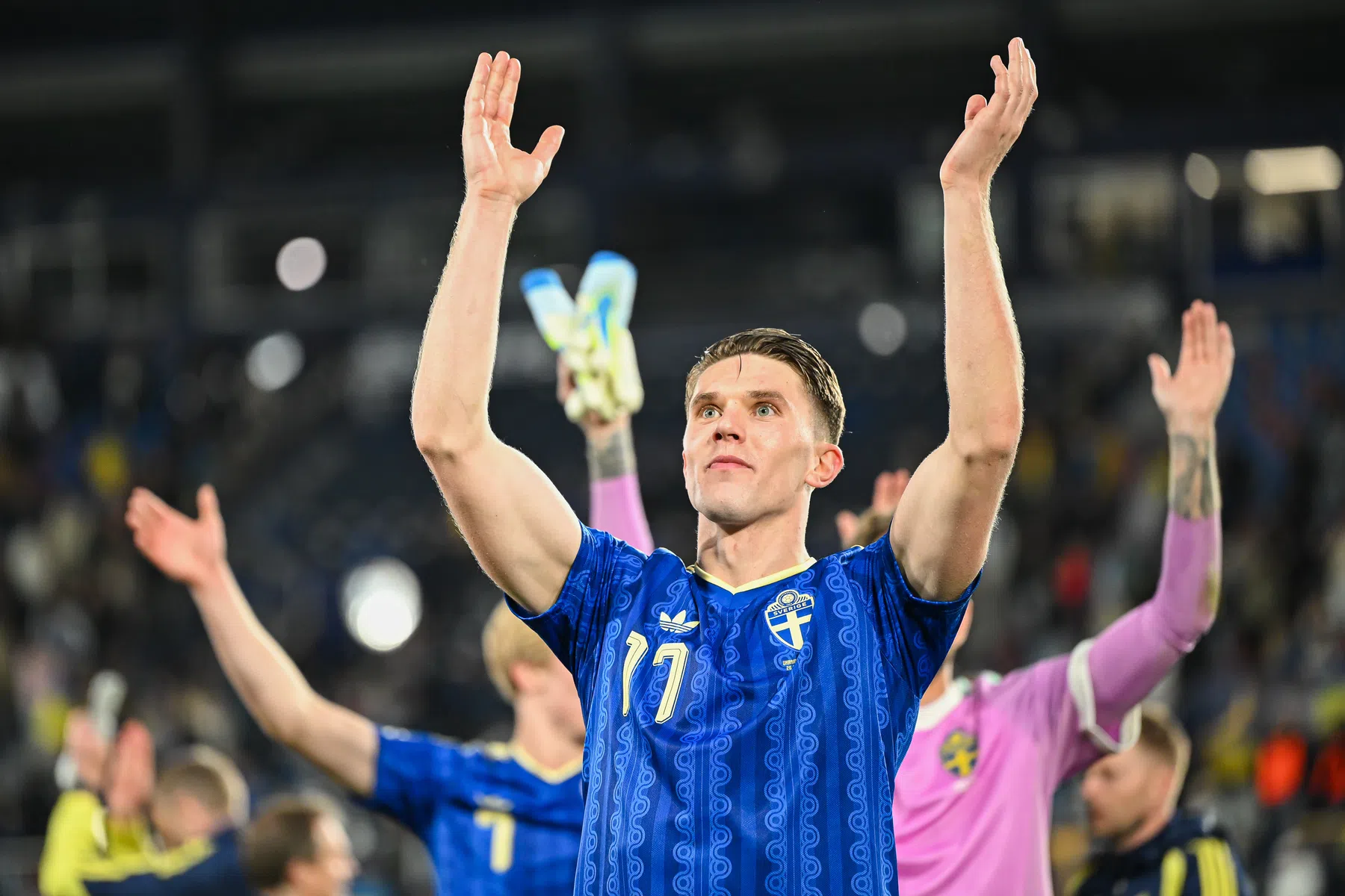 Gyokeres in bloedvorm bij Zweden