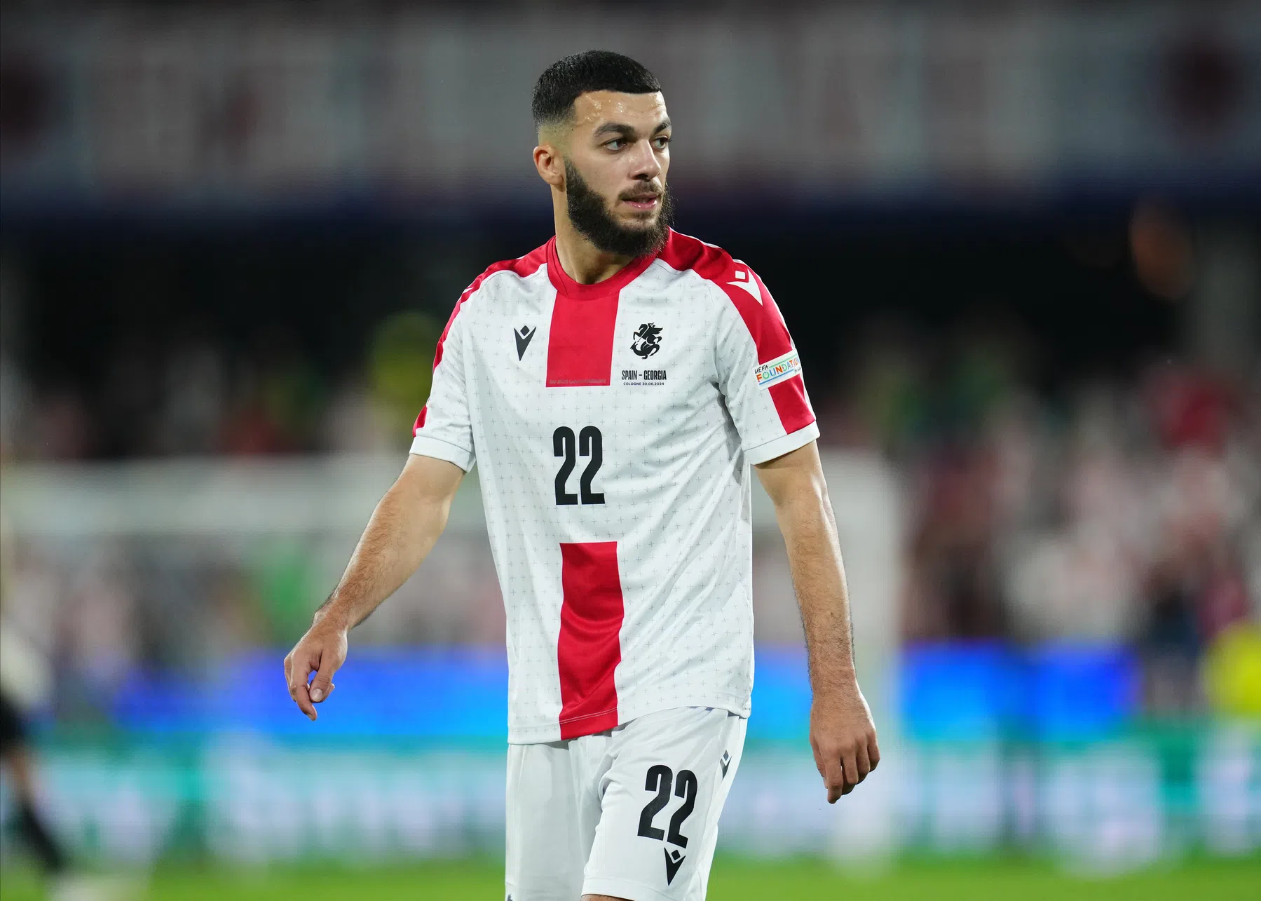 Mikautadze nadert Arveladze als Georgisch topscorer aller tijden met dubbelslag
