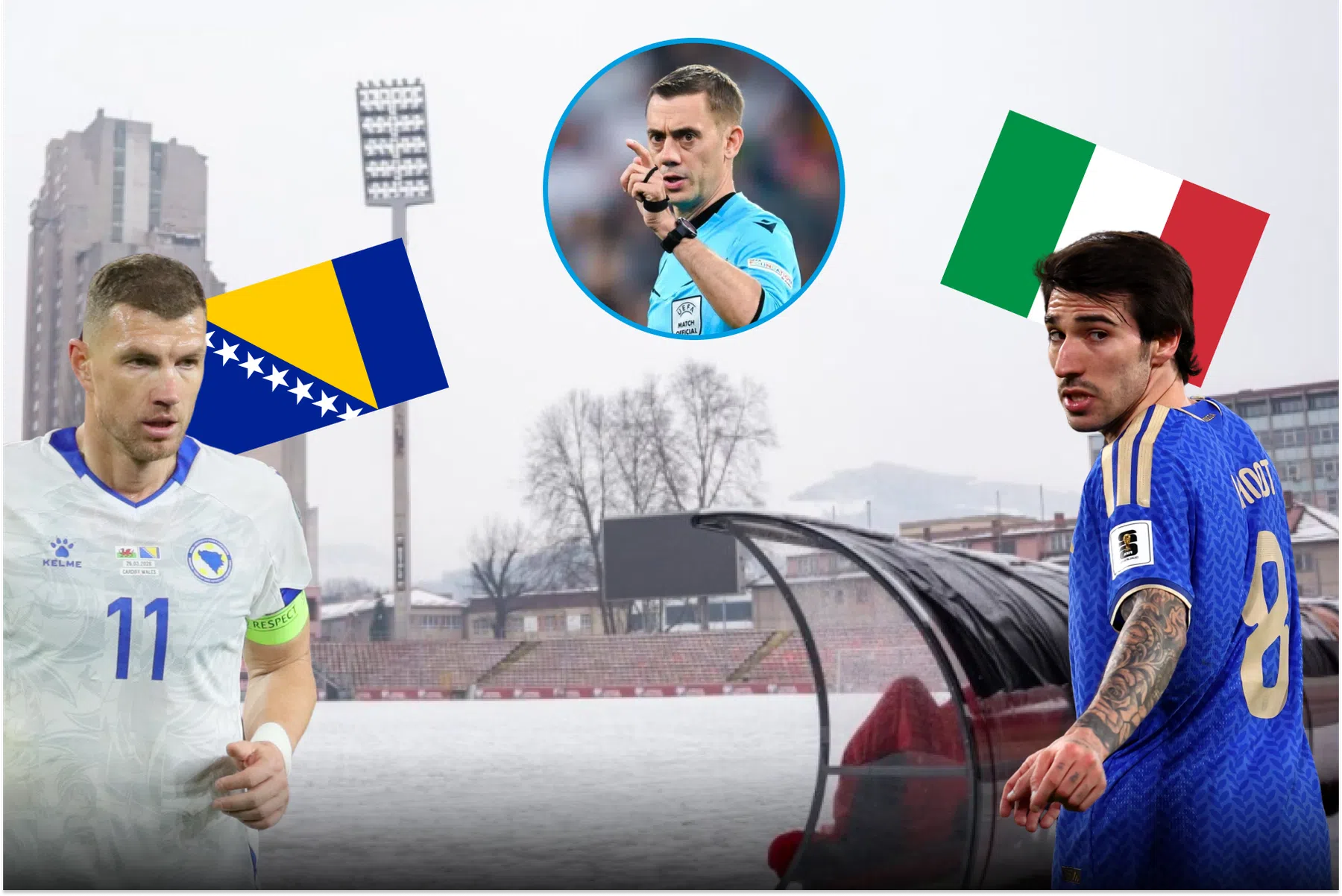 Dan krijgt sidderend Italië ook nog eens de onheilsbode op bezoek