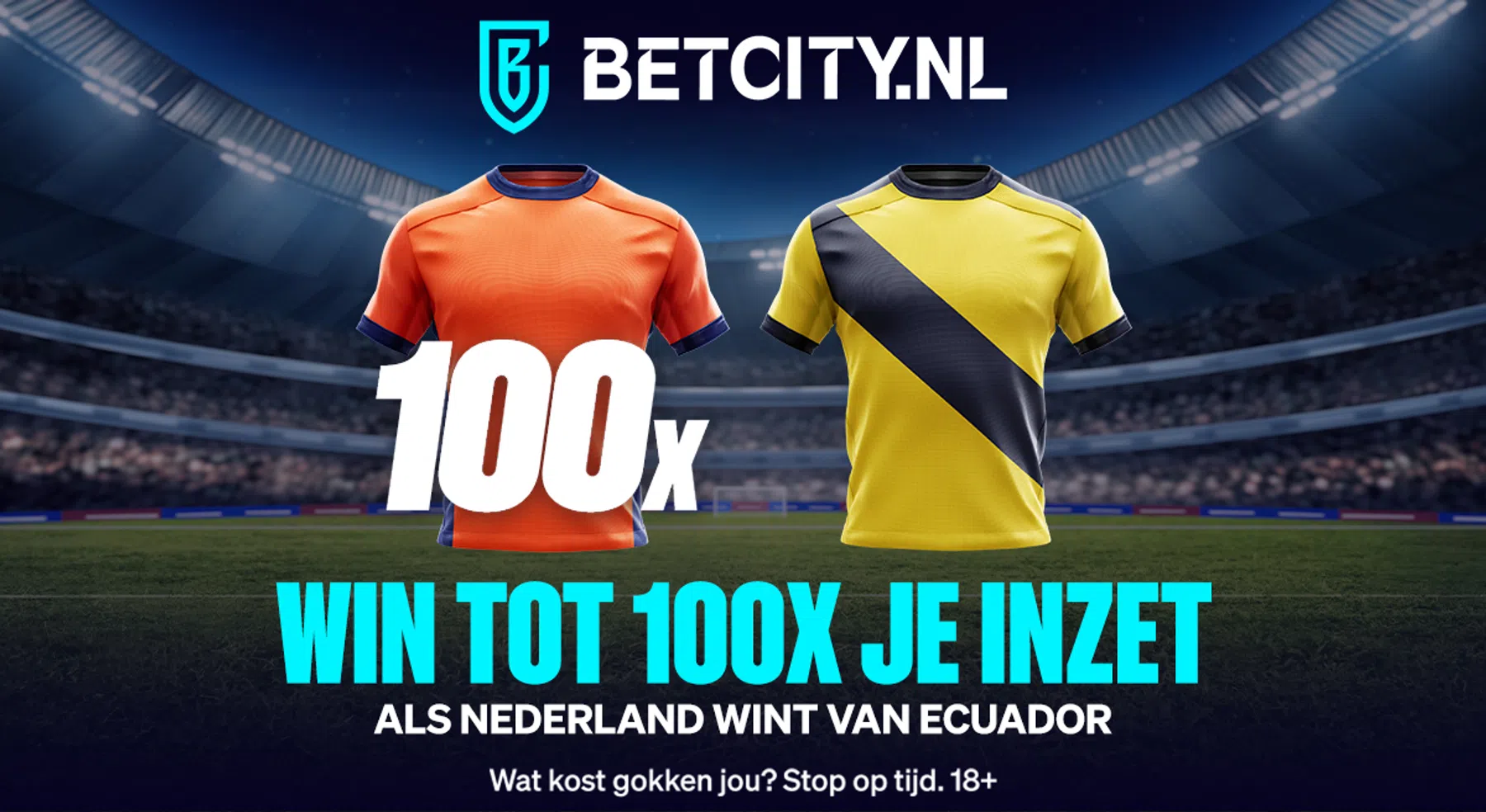 Achtste zege van Oranje in tien duels kan tot 100x de inzet opleveren!