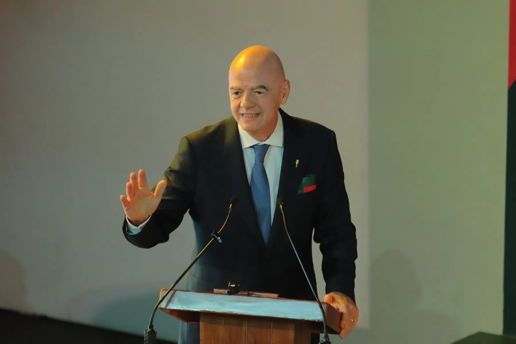 Infantino wil dat Iran erbij is op het WK: 'Er is geen plan B'