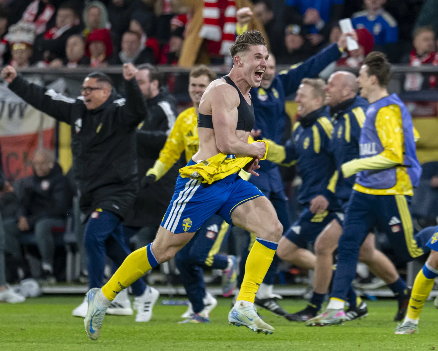 Oranje-opponent Zweden in extase: 'Gyökeres heeft de hemel geopend'