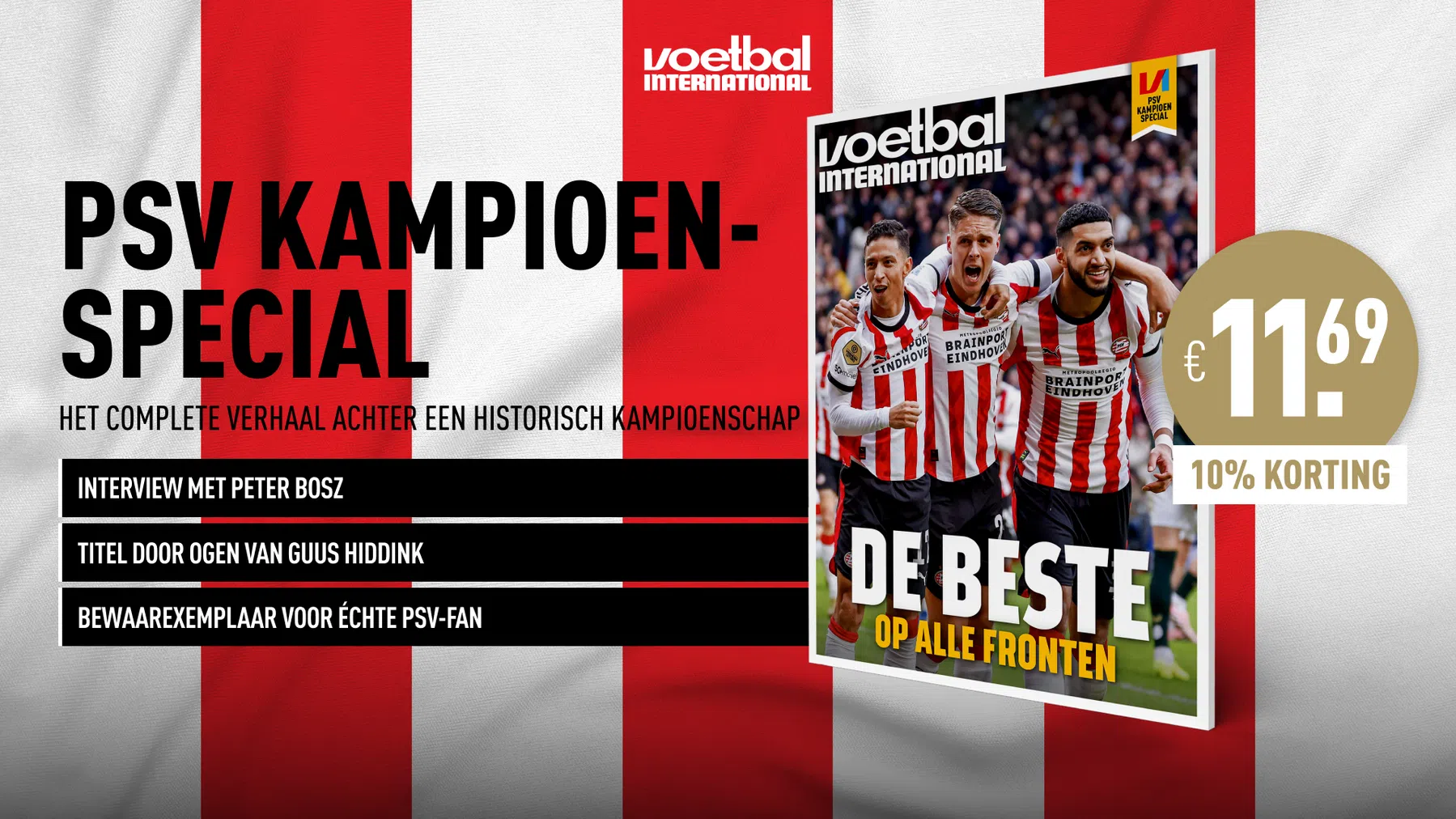 Bestel hier de VI kampioensspecial over de 27ste titel van PSV