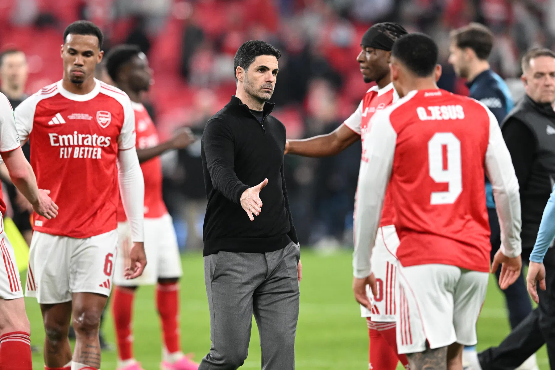 Arteta reageert op afmeldingen-gate Arsenal: 'Conclusie was duidelijk'