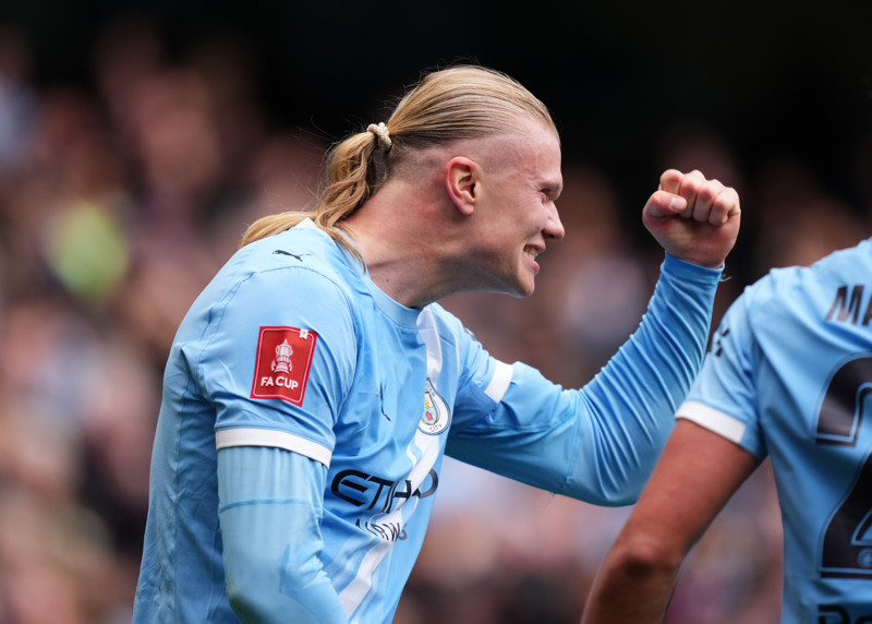 Haaland benoemt 'bizarre' Wembley-stats City na hattrick: 'Het werd tijd'