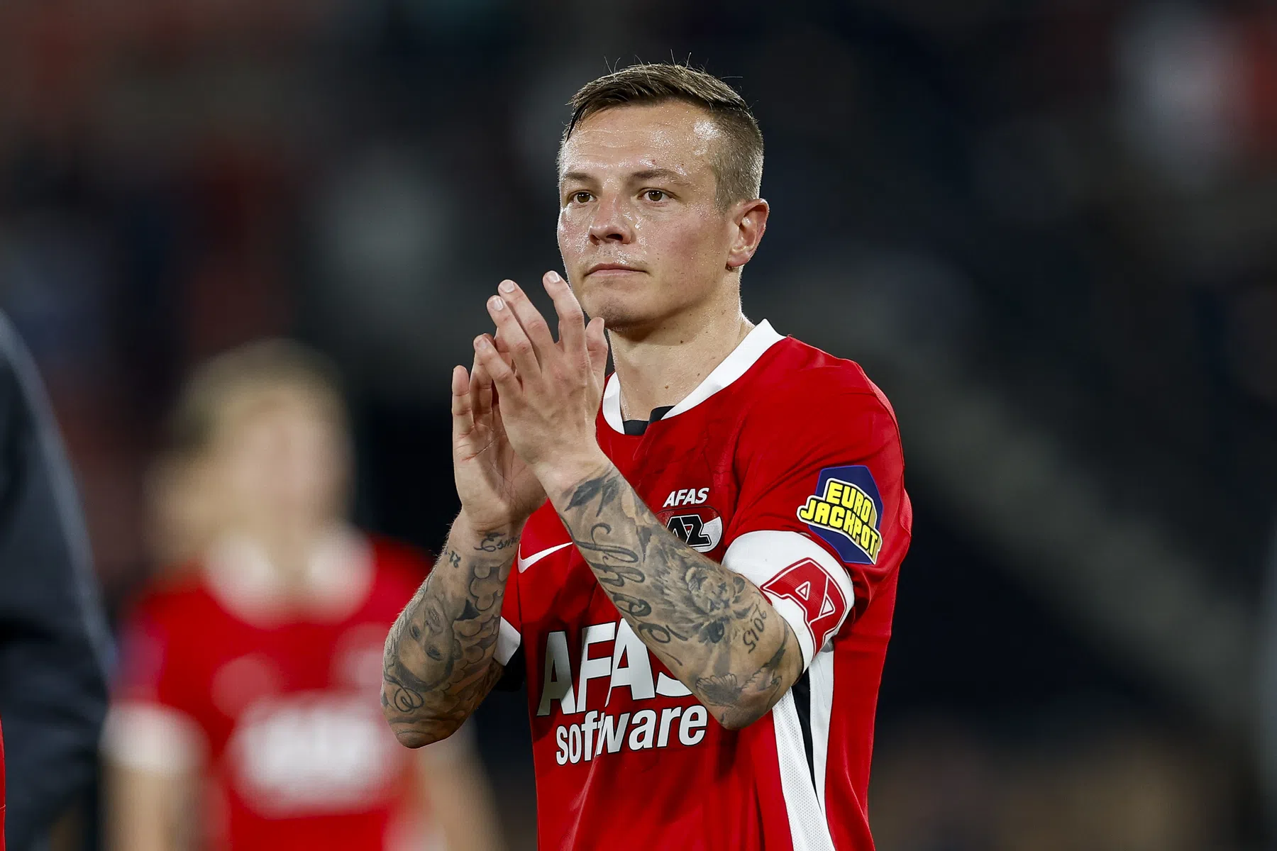 Clasie keek al uit naar terugkeer bij AZ: 'Ik voel me nu weer vrij'