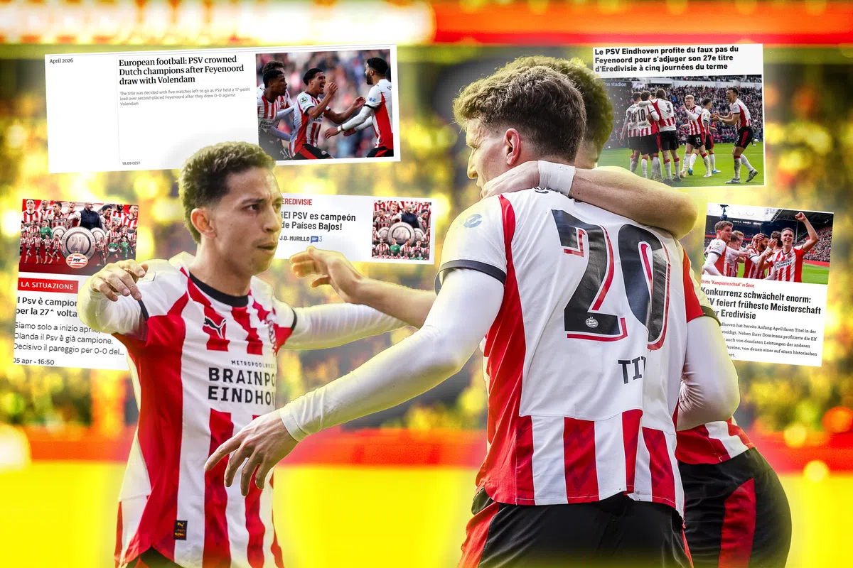 Wereldmedia genieten mee van PSV: 'Een nieuw tijdperk in Nederland'