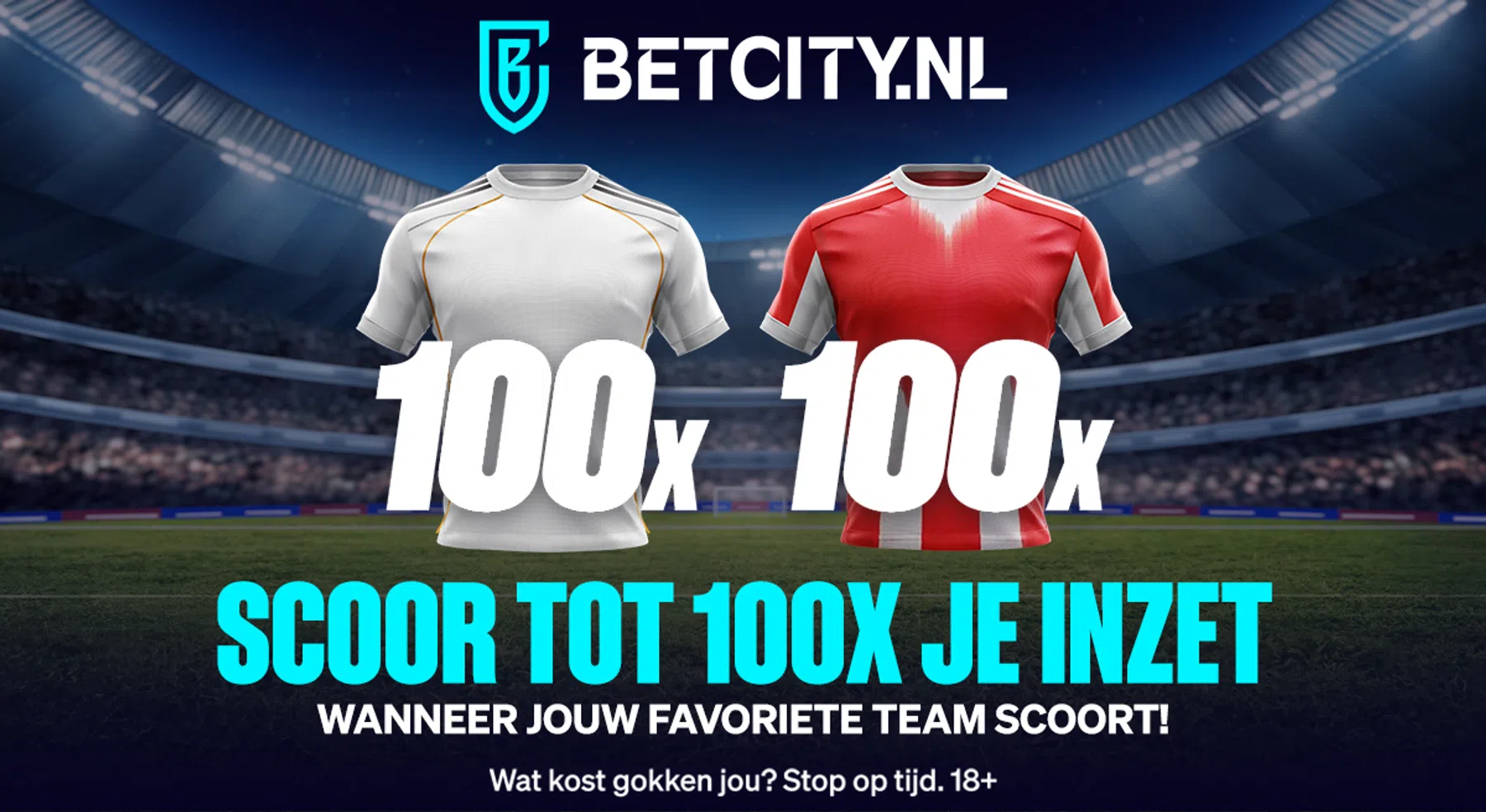 Kies tussen Real en Bayern: goal kan tot 100x de inzet opleveren!