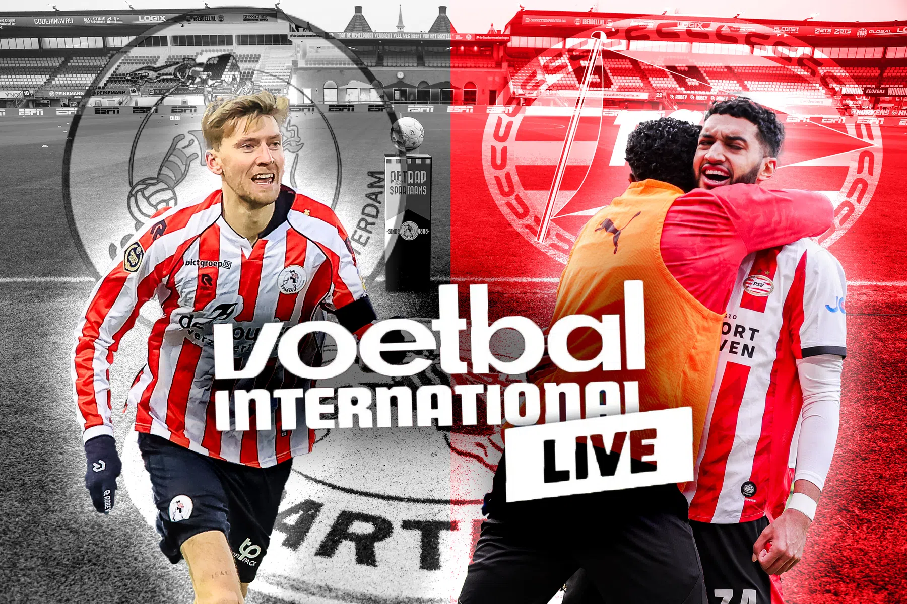 PSV houdt twee schorsingen over aan bezoek aan Sparta