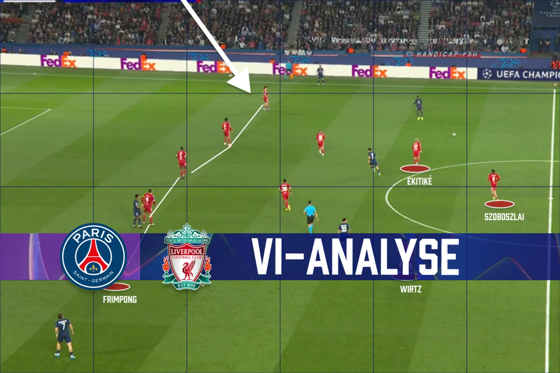 Tactische analyse Paris Saint-Germain - Liverpool: Arne Slot met vijf verdedigers