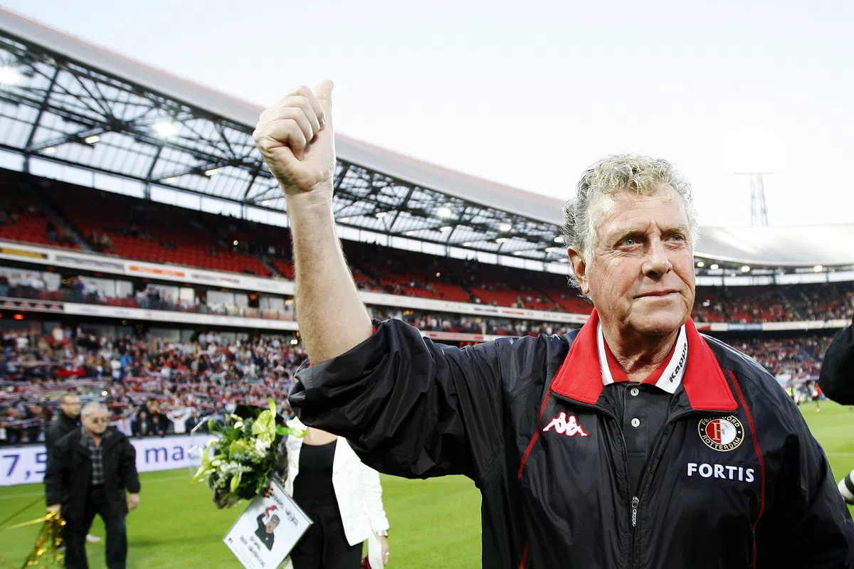 Toen Gerard Meijer nog eenmaal met zijn handdoek rondzwaaide in De Kuip