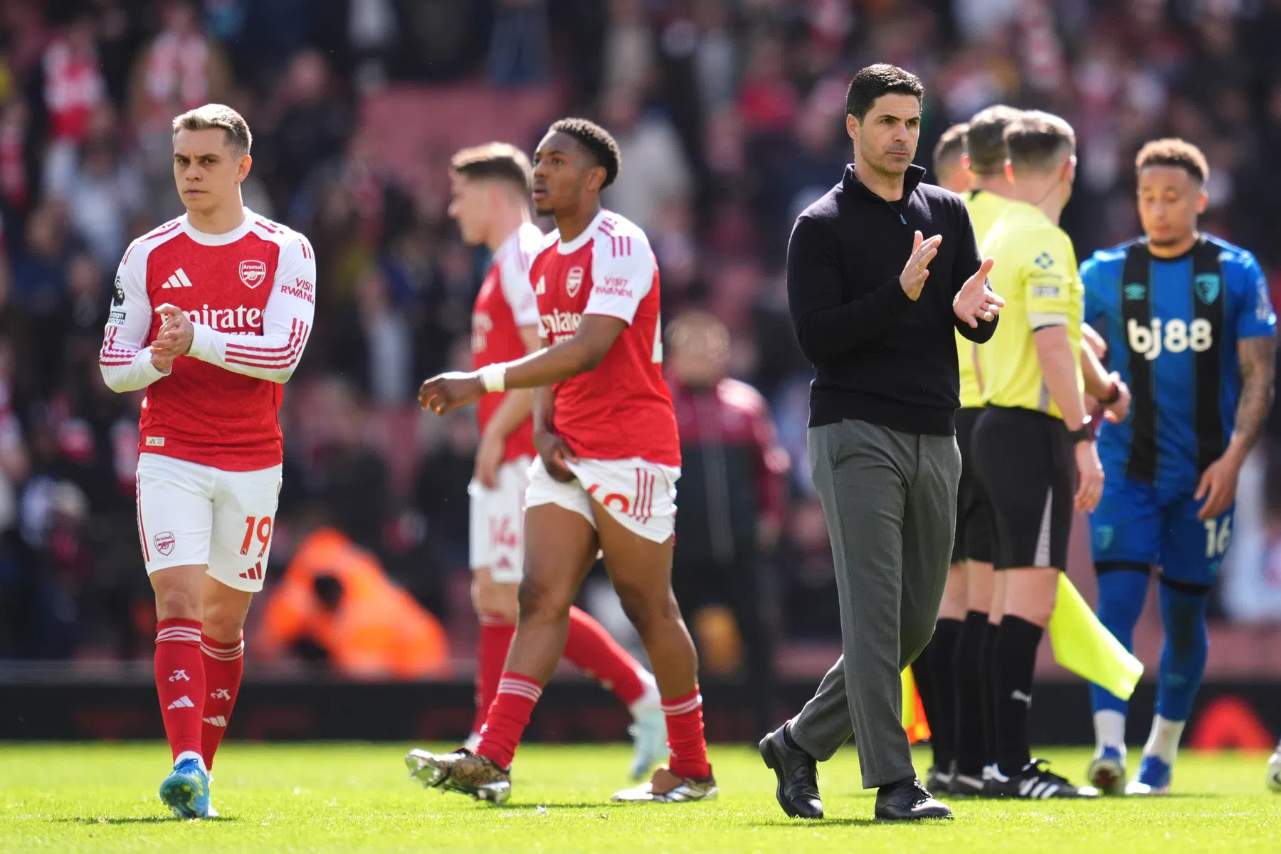 Arteta na nieuwe dreun voor Arsenal: 'Een flinke klap in het gezicht'