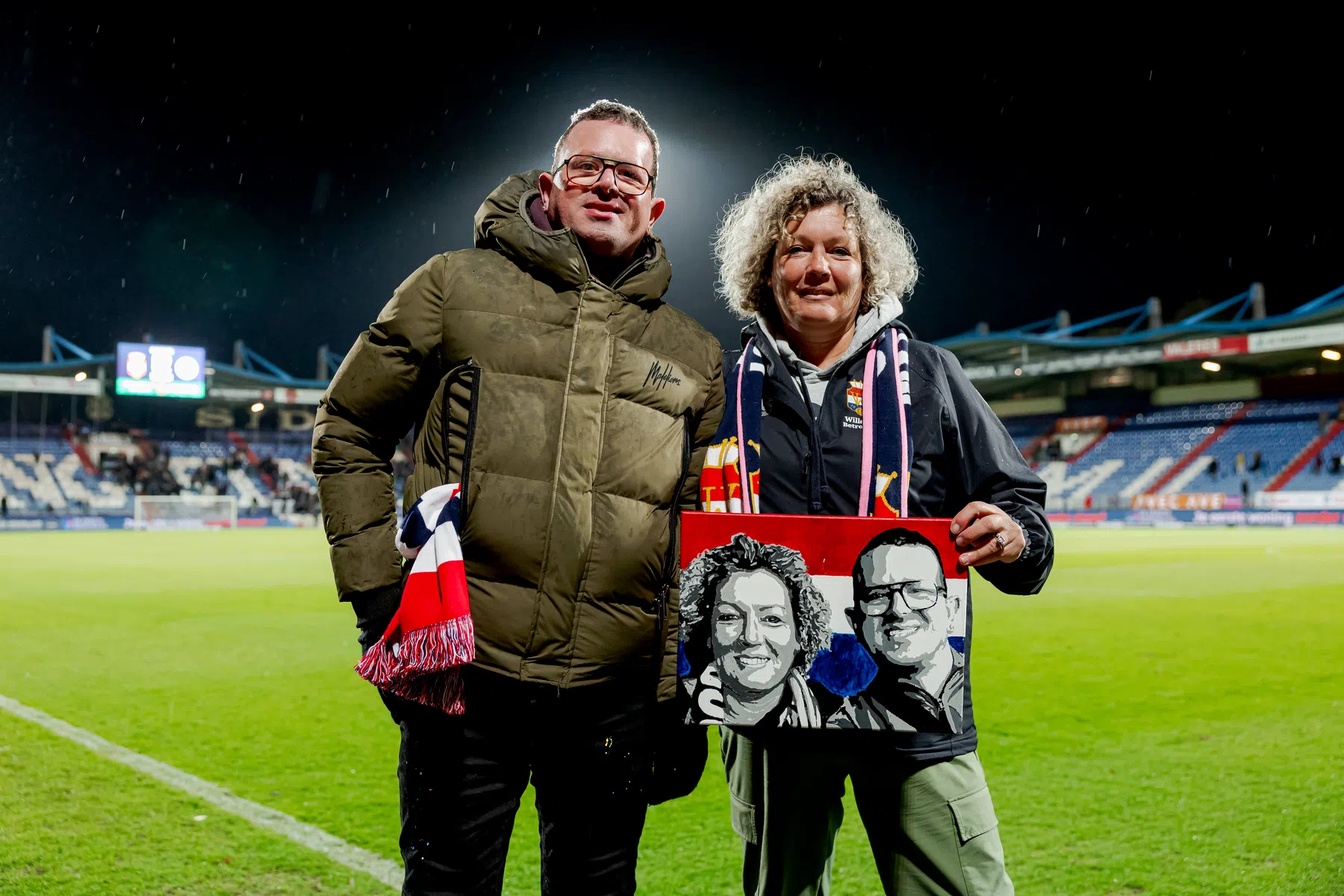 Dankzij Mechteld hoeft Robin geen thuiswedstrijd van Willem II te missen