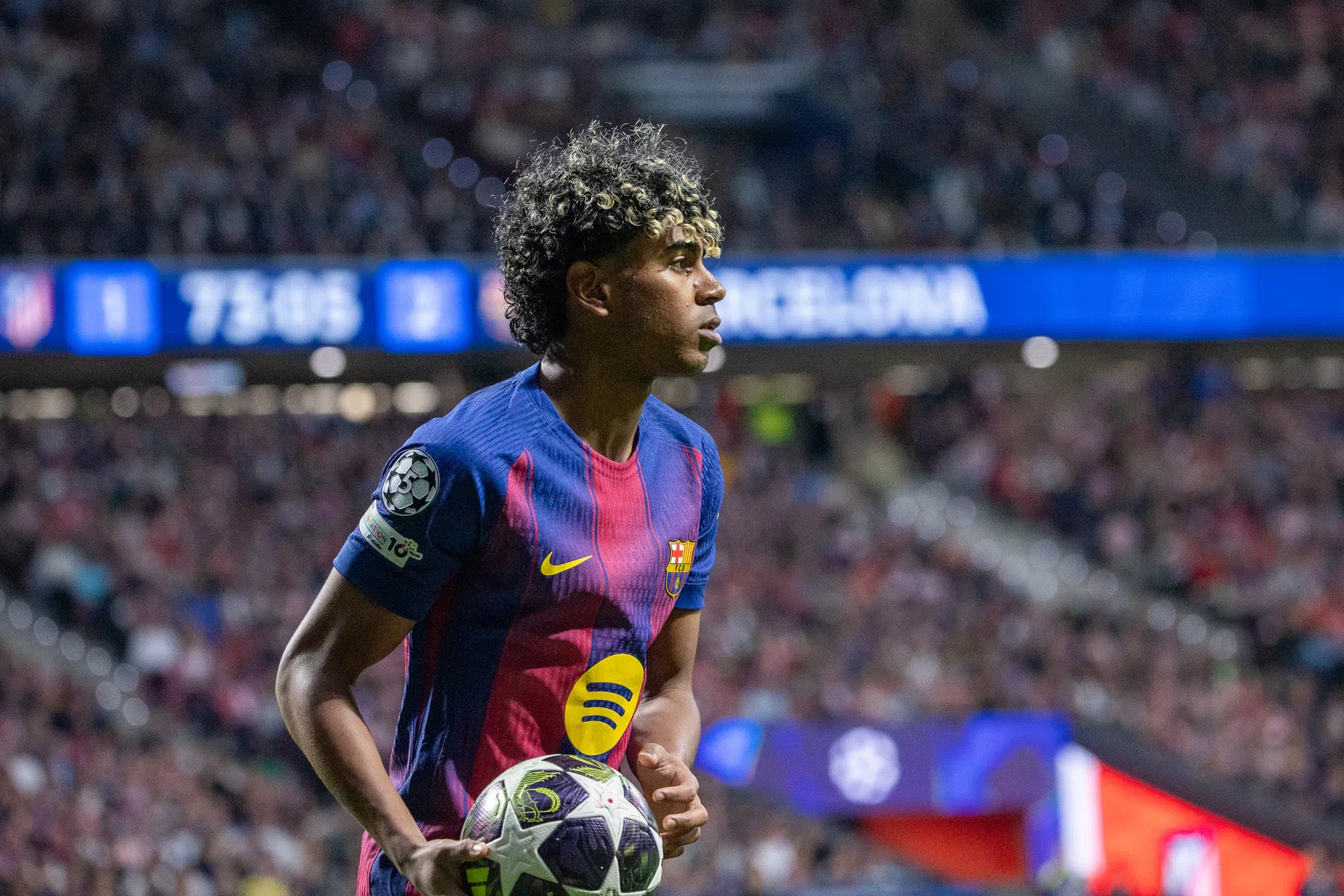 Lamine Yamal vastberaden na pijnlijke avond: 'We brengen de CL nog naar Barcelona'
