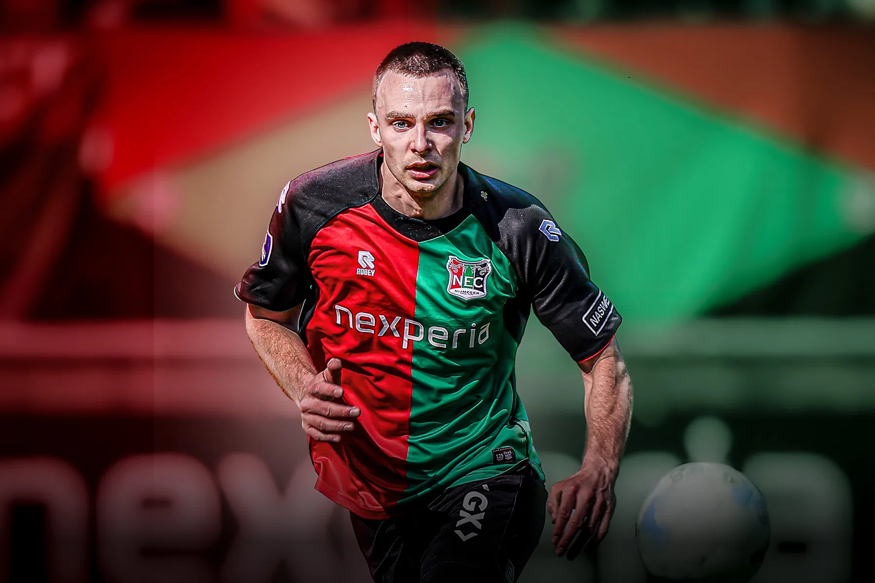 Voor NEC'er Darko Nejasmic is er maar één ding belangrijker dan voetbal