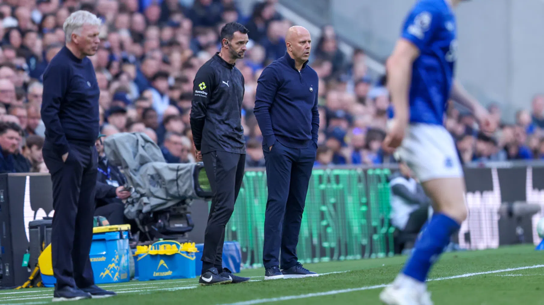 Slot blij met late goal Van Dijk: 'Dit verwacht je eigenlijk van Everton'