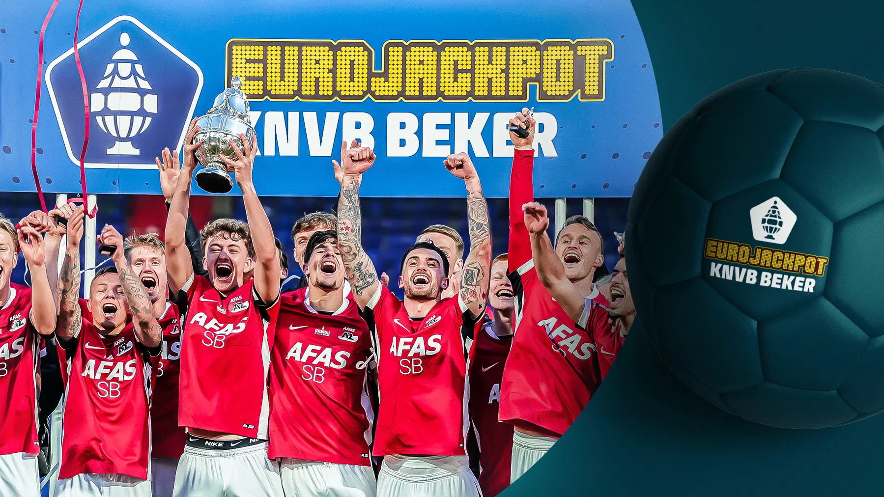Rondje Eurojackpot KNVB Beker: 'Volkomen logisch als AZ met Echteld door zou gaan'