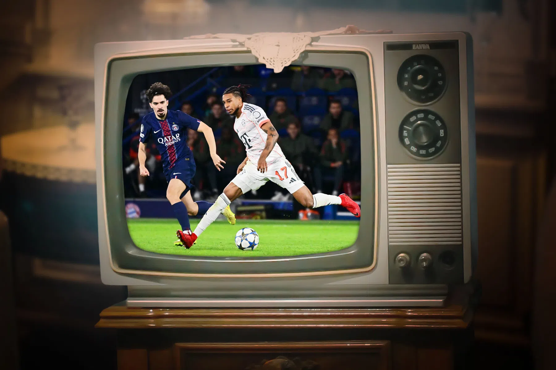 Champions League op tv: kijk op deze zender naar PSG tegen Bayern München