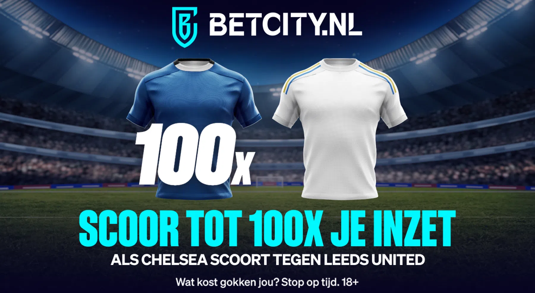 Goal van Chelsea op Wembley kan tot 100x de inzet opleveren!