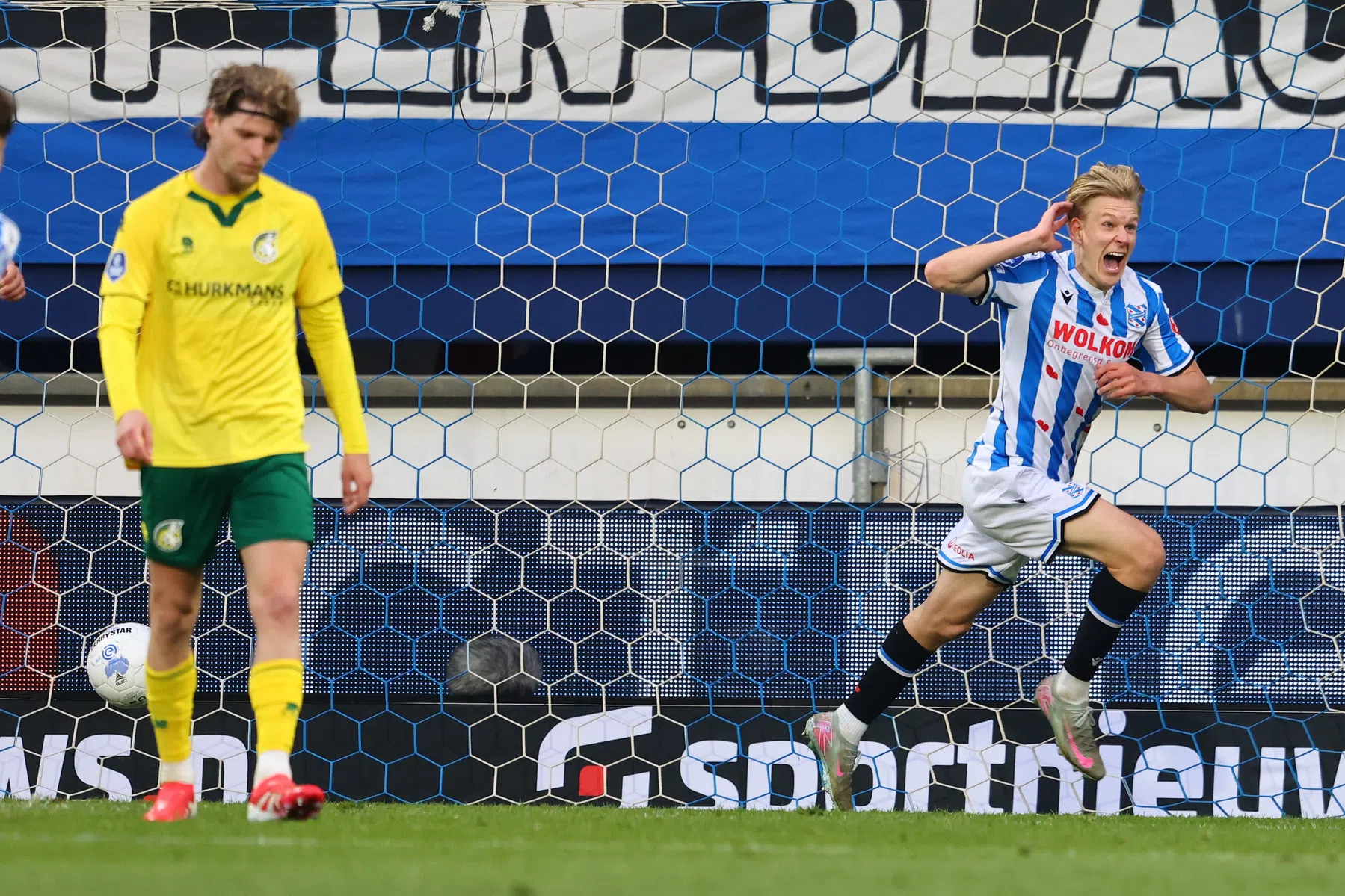 Marcus Linday is verlost van de pesterijtjes bij SC Heerenveen