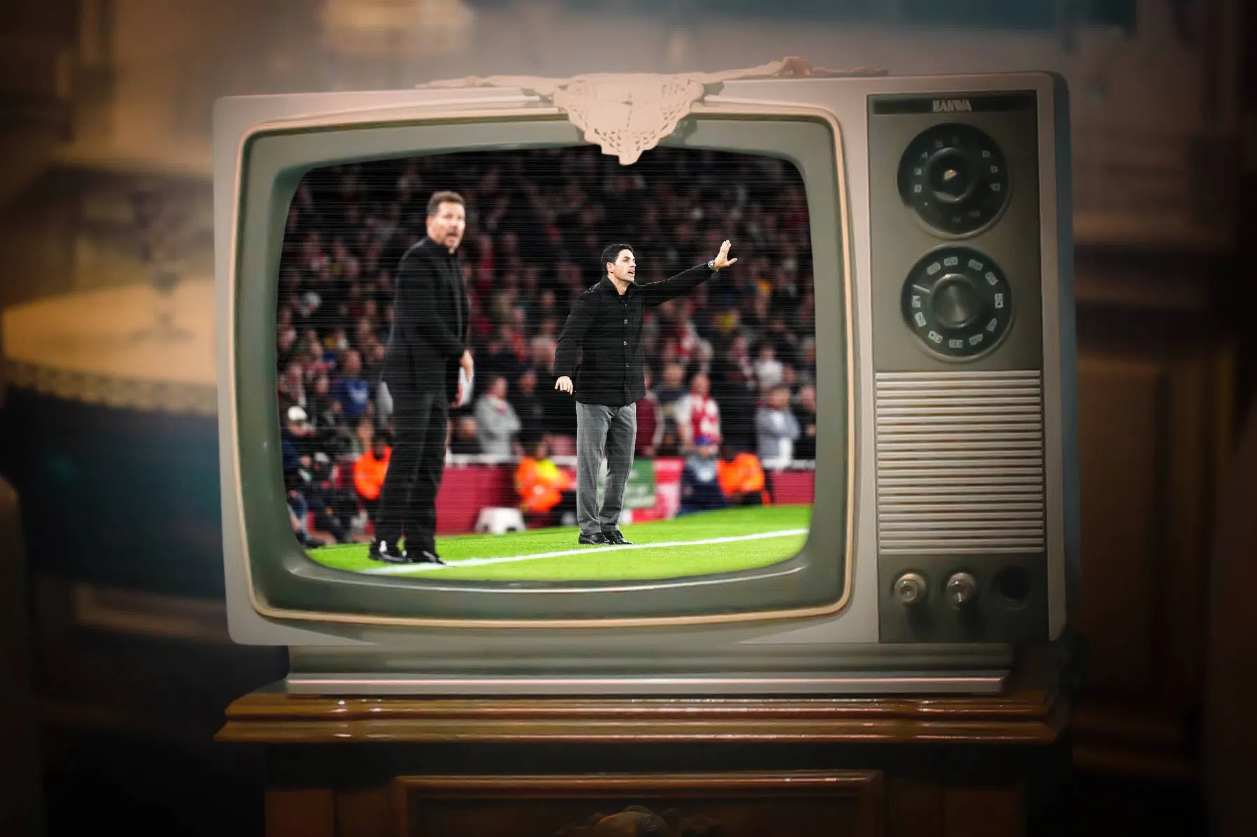 Hier kijk je naar de Eredivisie play-offs en halve finale tussen Atleti en Arsenal