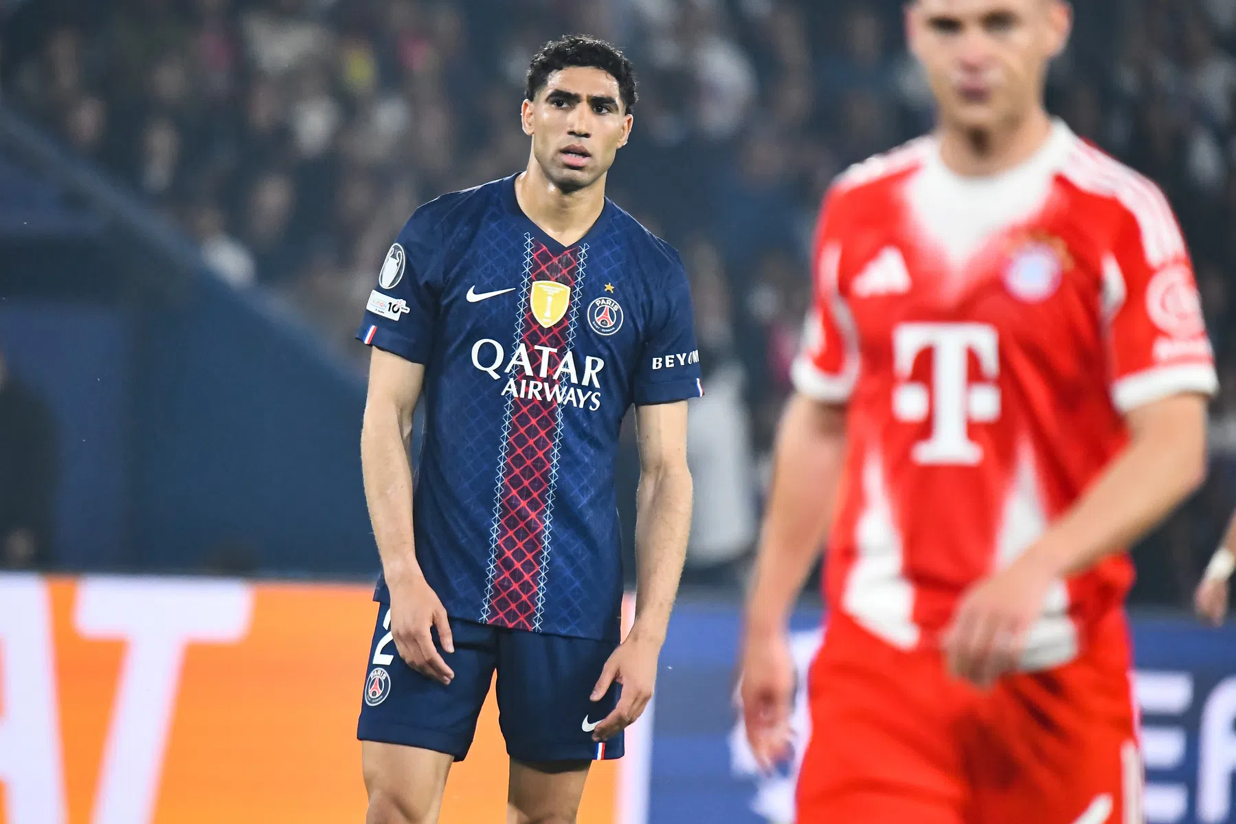 PSG moet Hakimi weken missen na blessure tegen Bayern