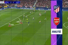 Thumbnail for article: Hoe Atlético na rust openingen vond tegen Arsenal