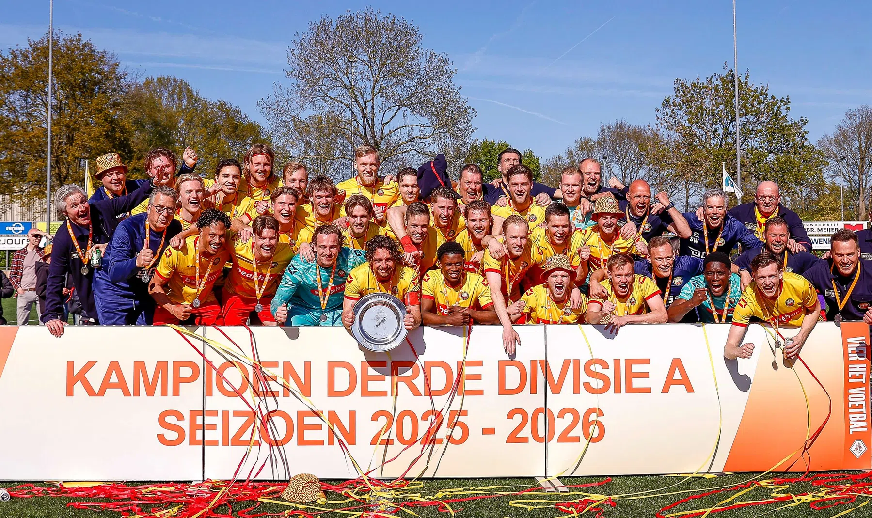 Opmars van een dorpsclub: Rohda Raalte terug op hoogste amateurniveau