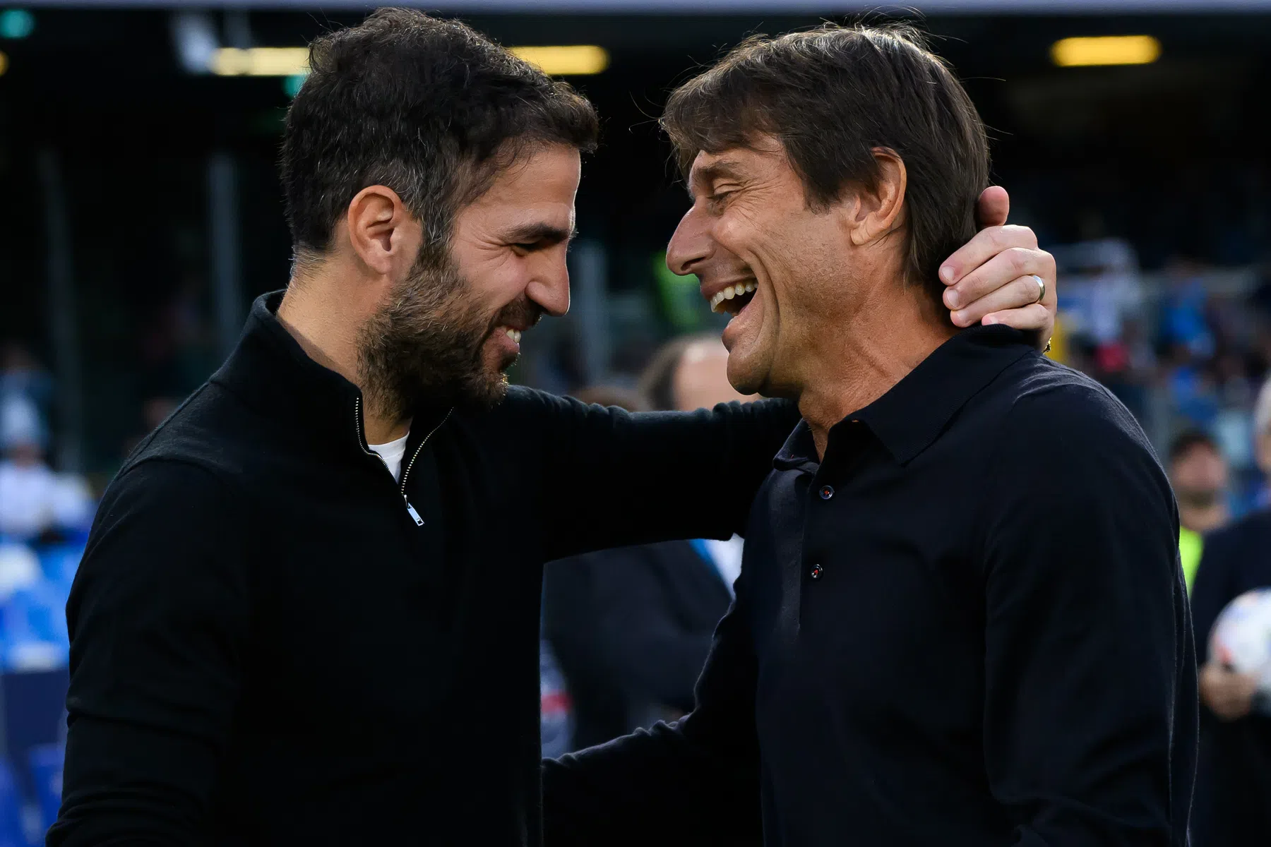 Leerling Fàbregas en meester Conte houden elkaar in balans