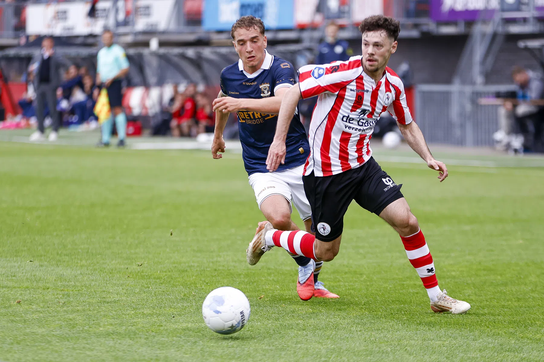 Go Ahead kan play-offs vergeten na gelijkspel bij klimmend Sparta