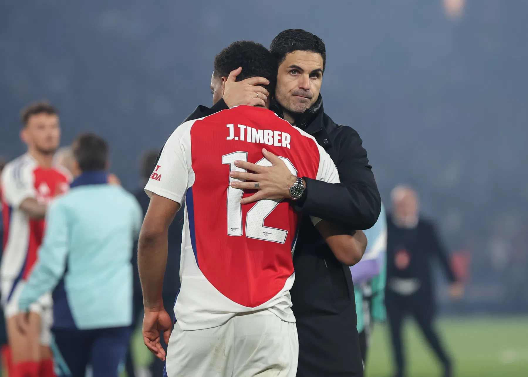 'Een paar dagen' wordt twee maanden: Timber nog steeds afwezig bij Arsenal
