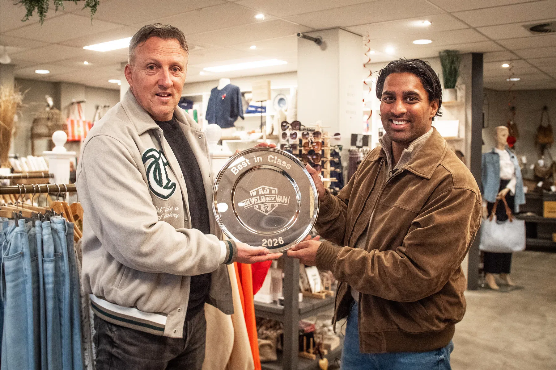 'Kampioen ben ik nooit geworden, dit is mijn eerste schaal'