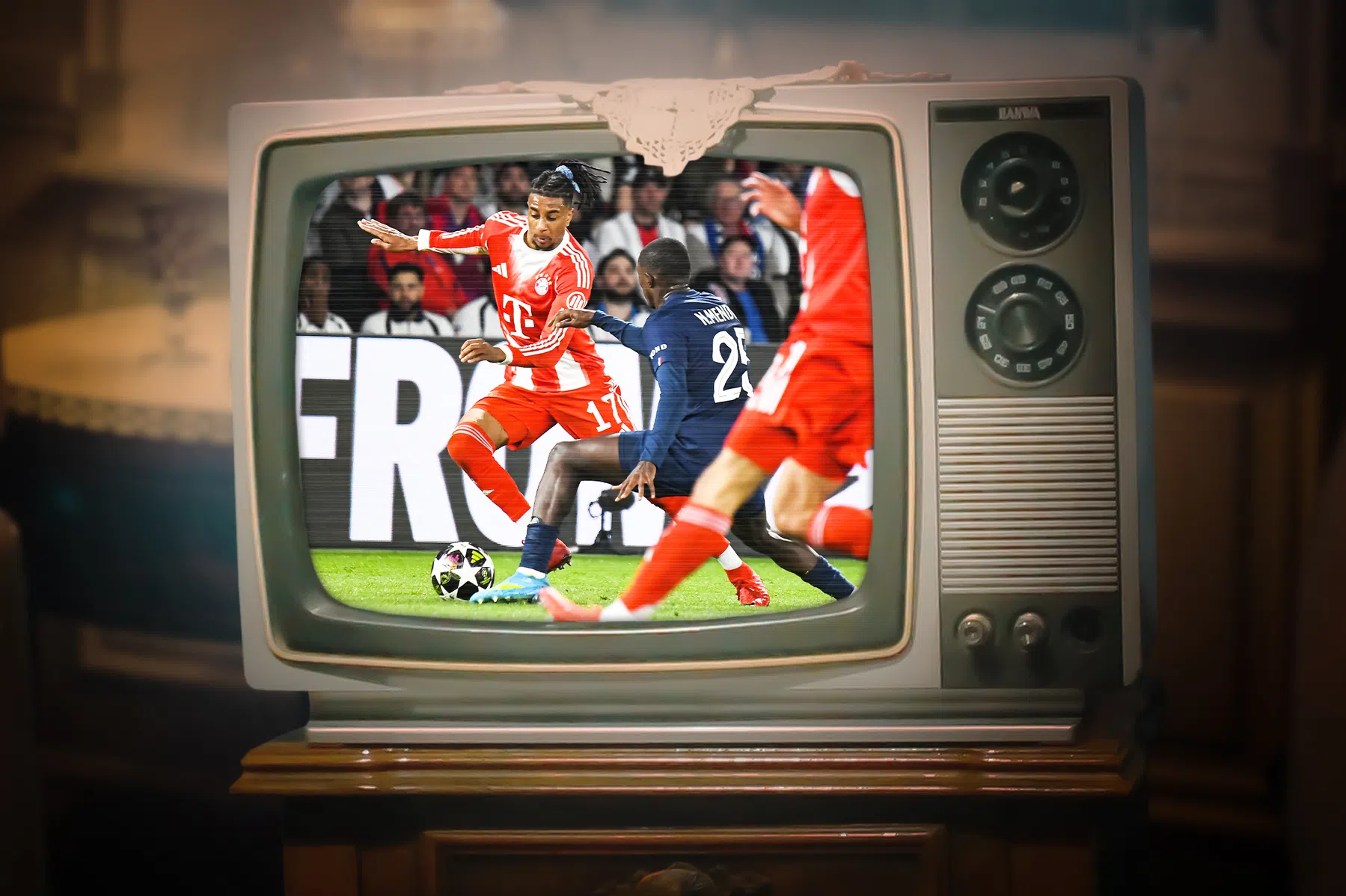 Zo volg je de Eredivisie play-offs en halve finale CL tussen Bayern en PSG
