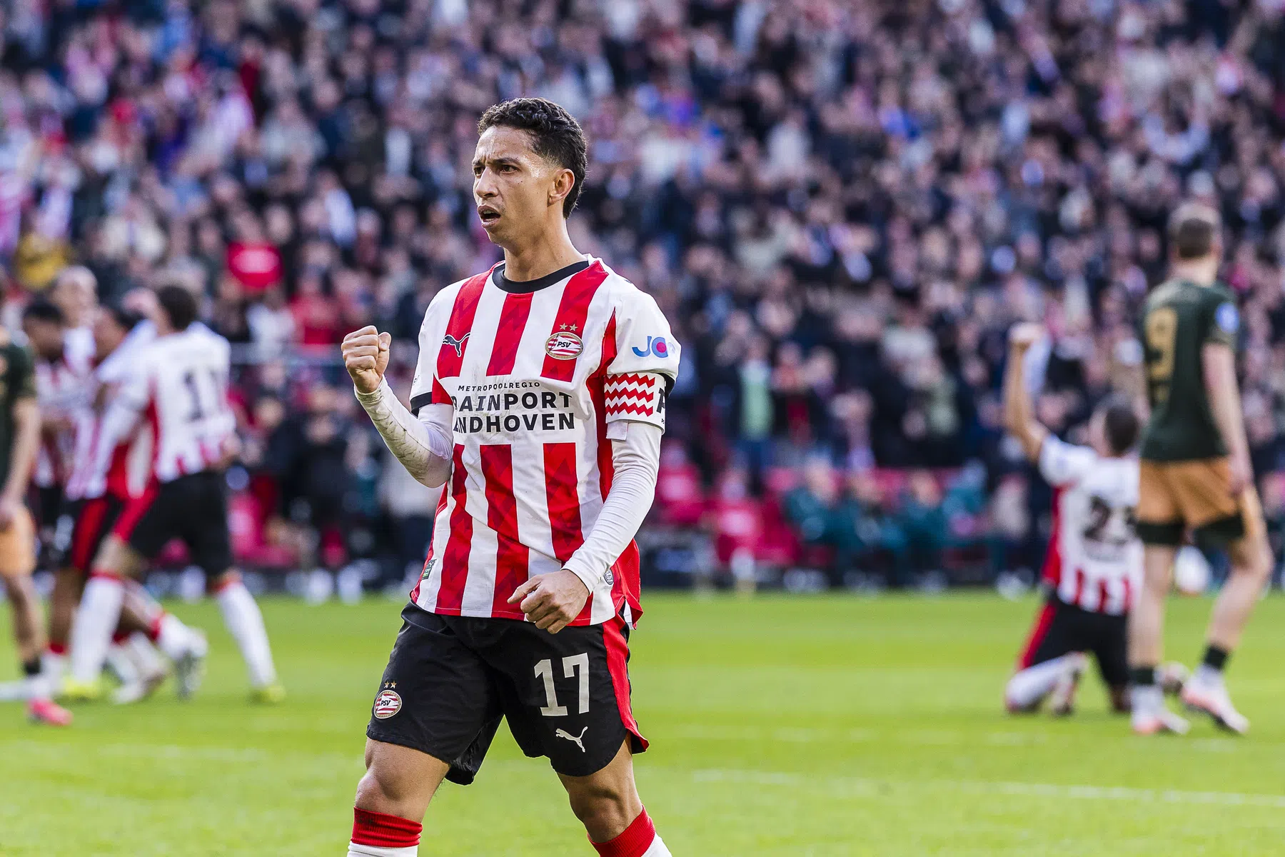 Mauro Júnior komt dit seizoen niet meer in actie voor PSV